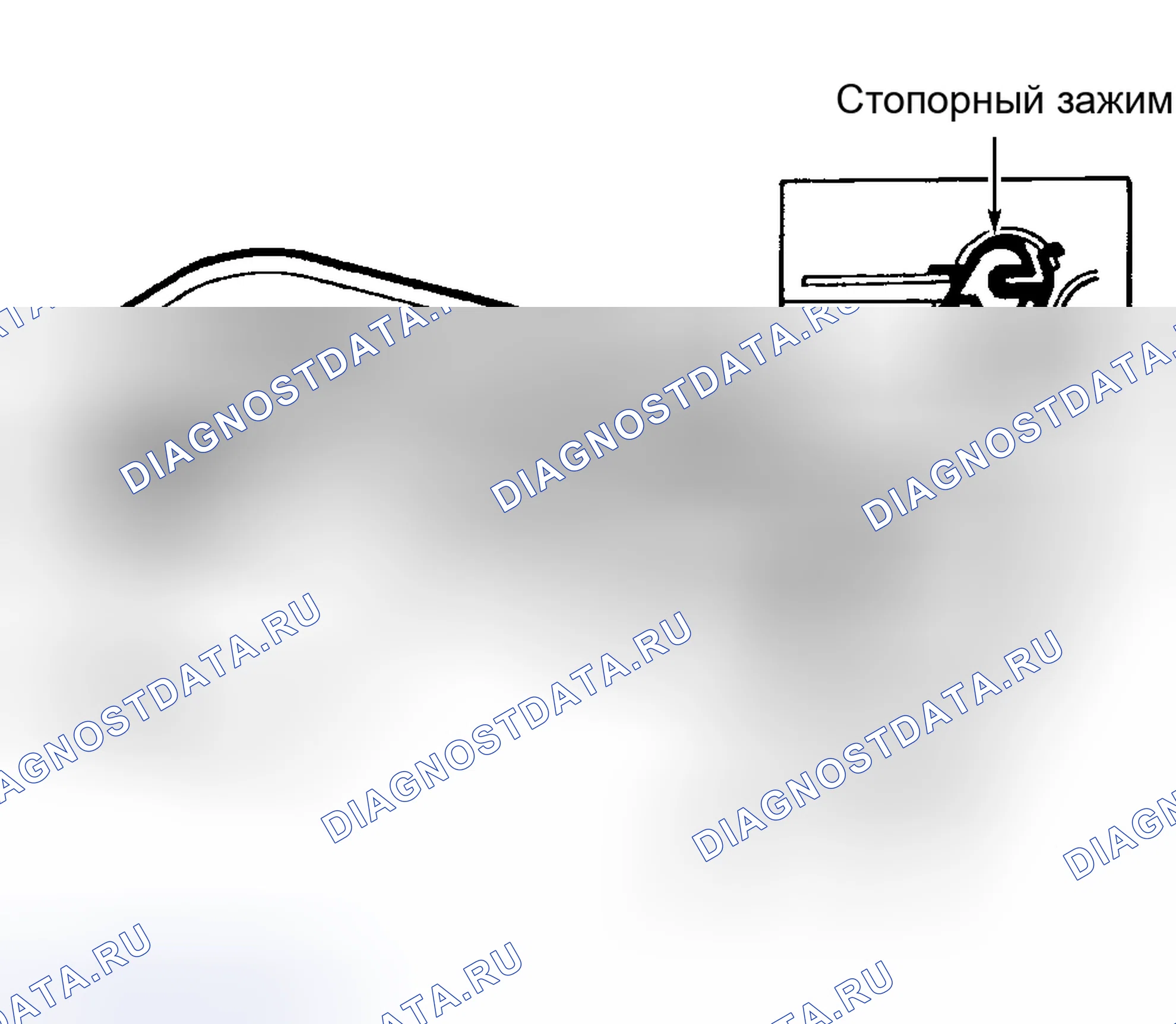 Рис. 7: Демонтаж и монтаж (открытие). Land Rover Discovery I