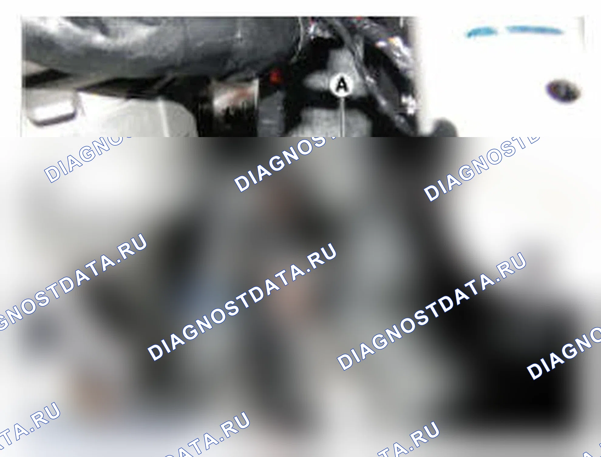 Рис. 13: Регулировка зазора переключателя стоп-сигнала. Hyundai Santa Fe III