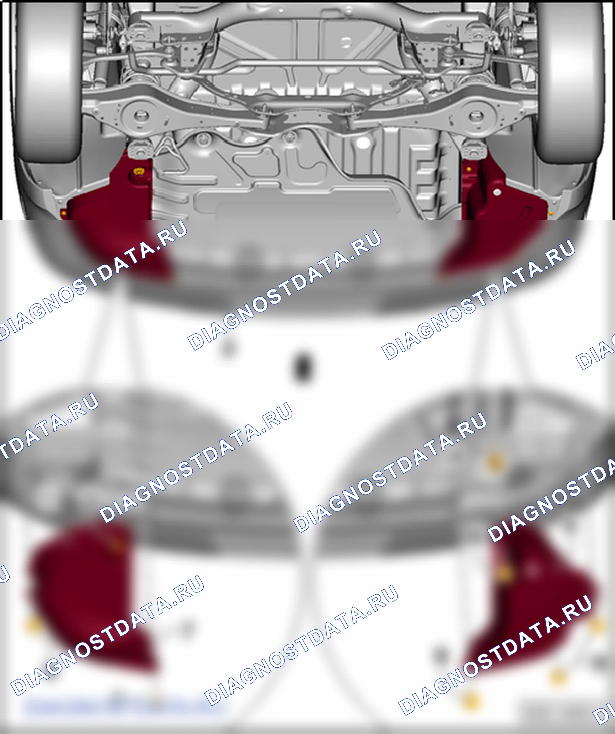 Облицовка днища. SEAT Alhambra Ii