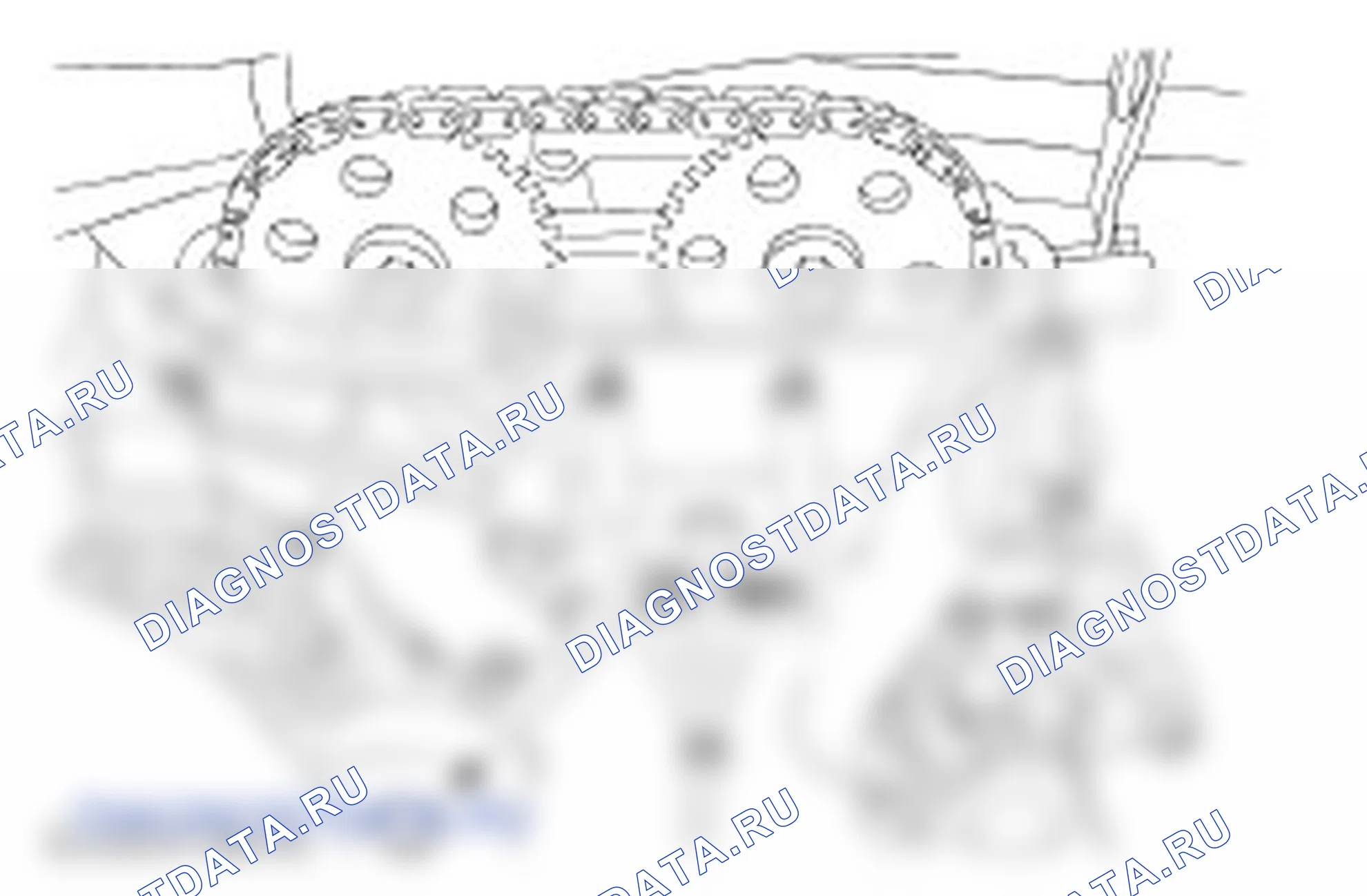Ремонт цепи газораспределительного механизма на автомобиле. Ford Mondeo III