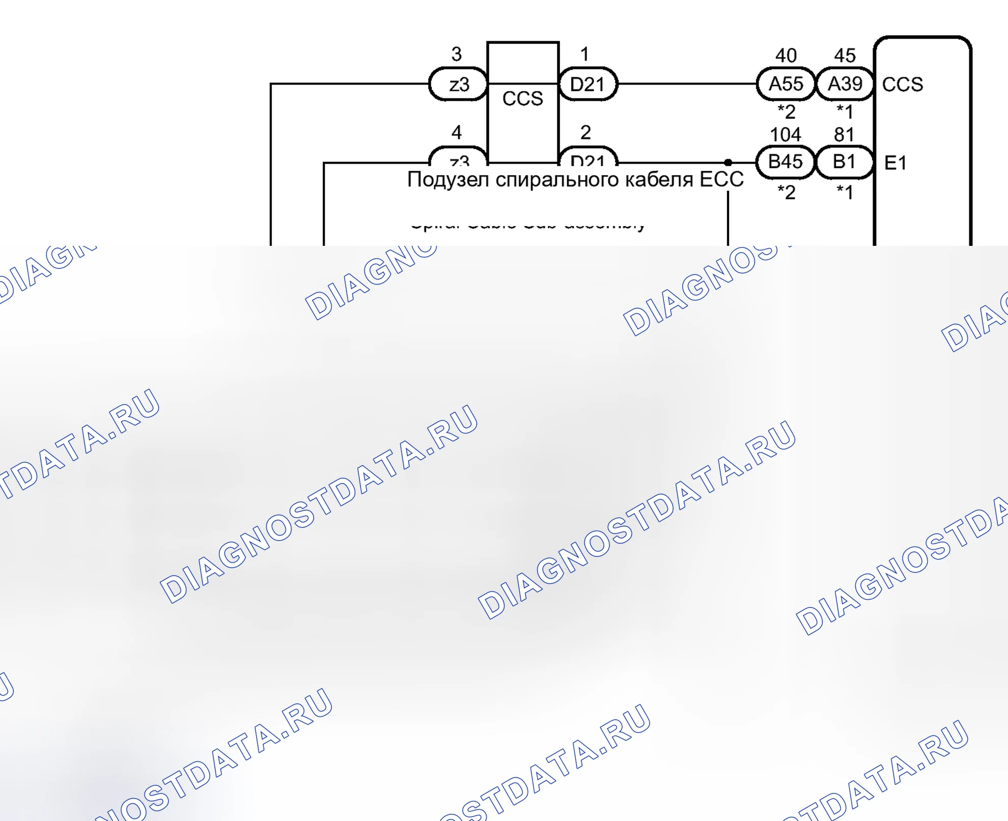 Рис. 36: электросхема. Toyota Sienna III