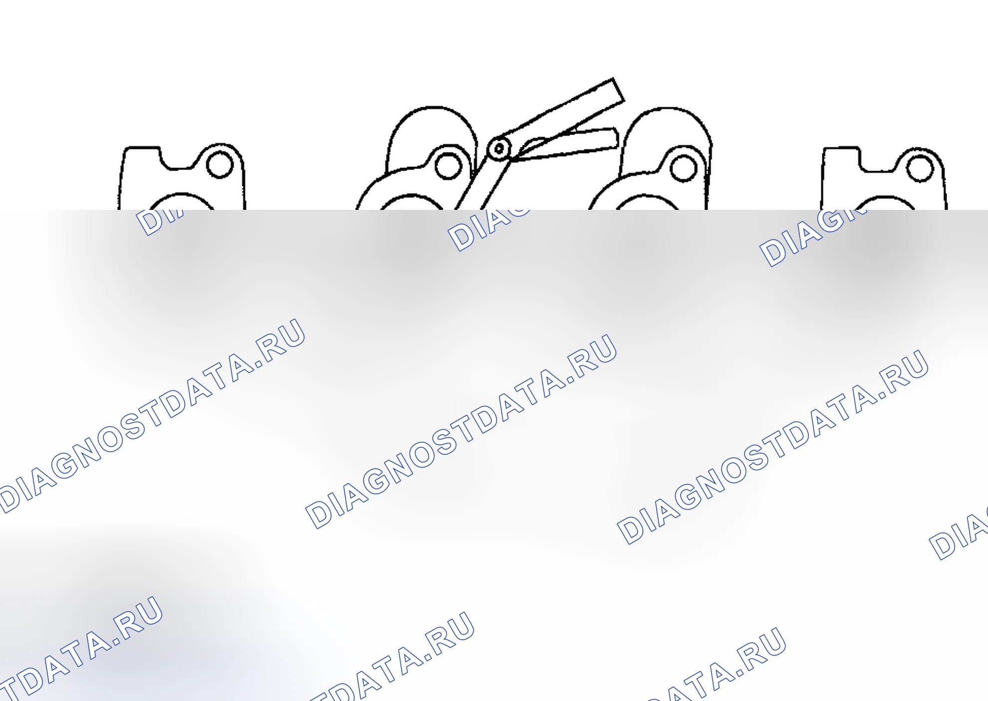 Рис. 11: ВЫПУСКНОЙ КОЛЛЕКТОР - ОСМОТР. Mazda Tribute I рестайлинг