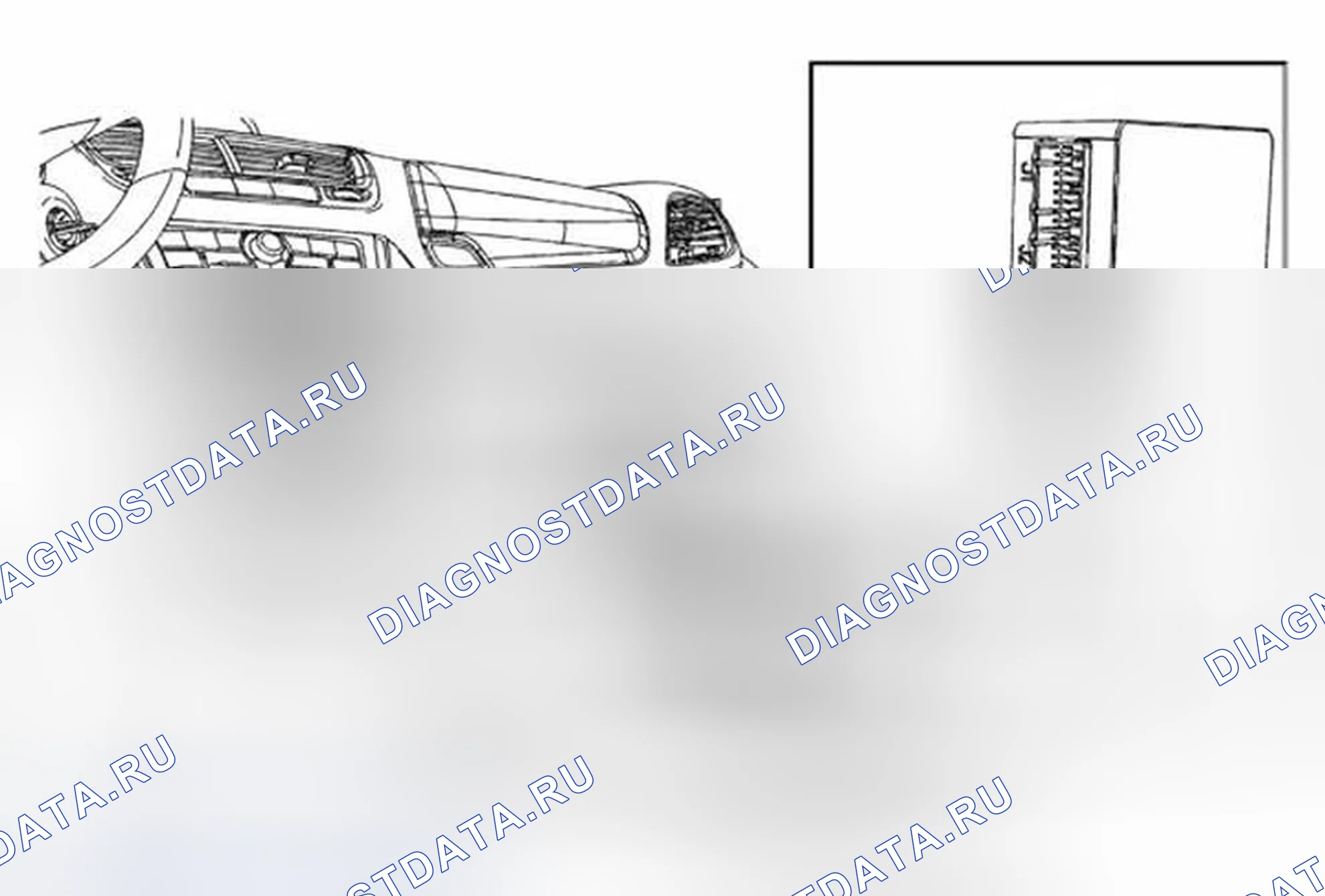 Рис. 28: Замена антенны интерфейса беспроводной связи (Encore). Buick Encore I