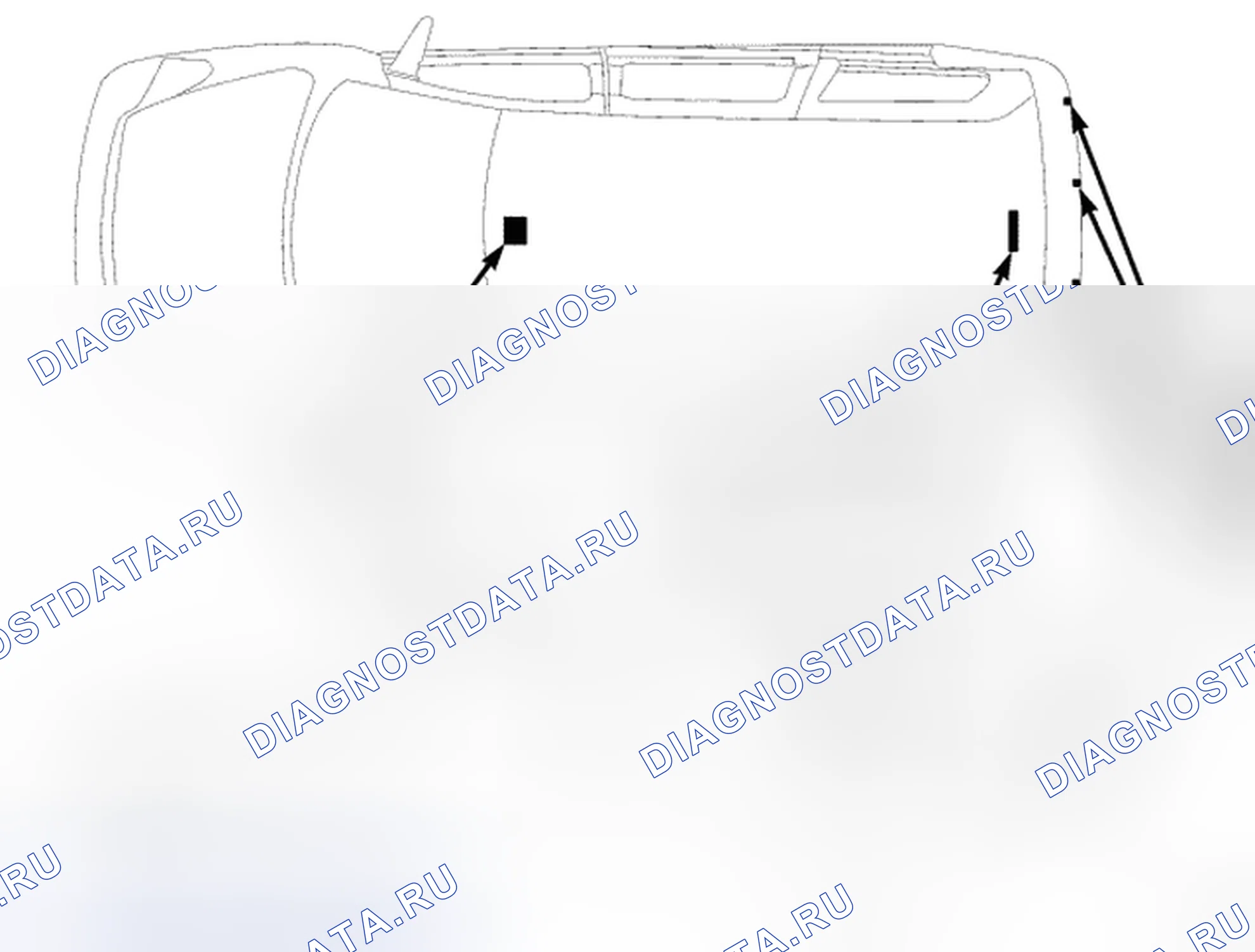 Рис. 49: СИСТЕМА ПОМОЩИ ПРИ ПАРКОВКЕ. Dodge Durango II рестайлинг