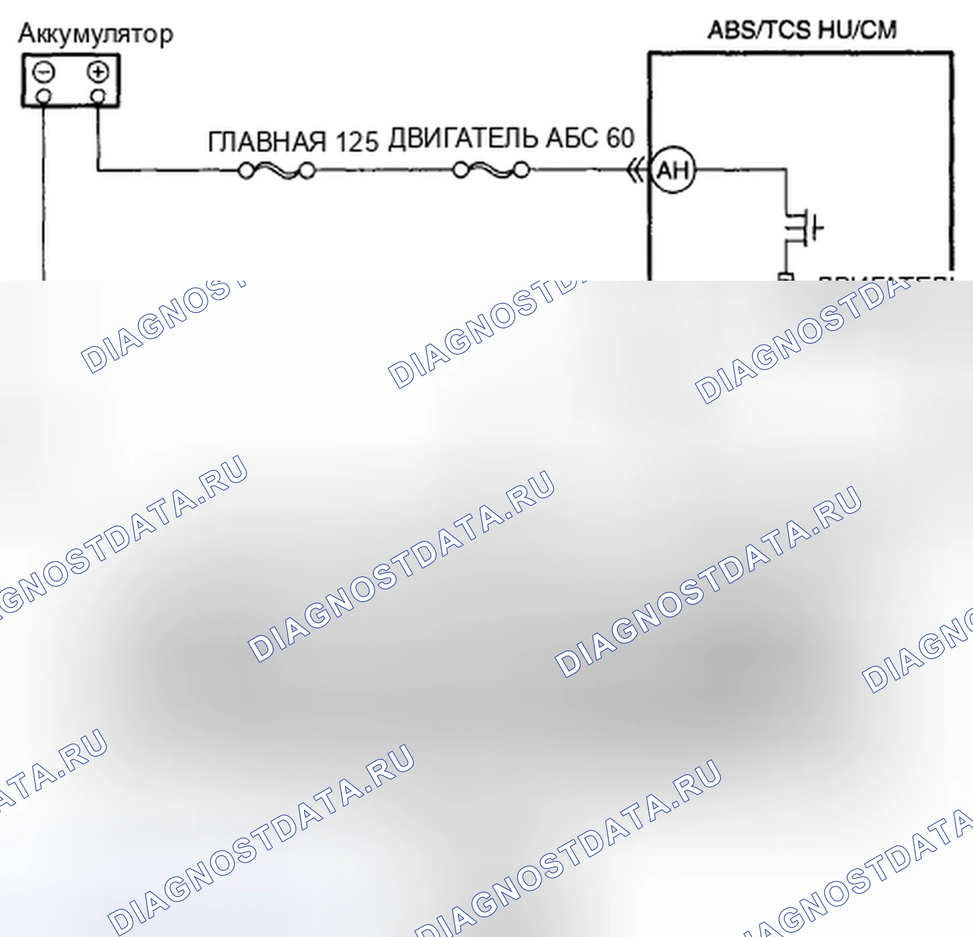 Рис. 5: расшифровка кода ошибки C0020:01 / C0020:11 / C0020:13 / C0020:1C / C0020:71 [ABS / TCS]. Mazda 6 GH рестайлинг