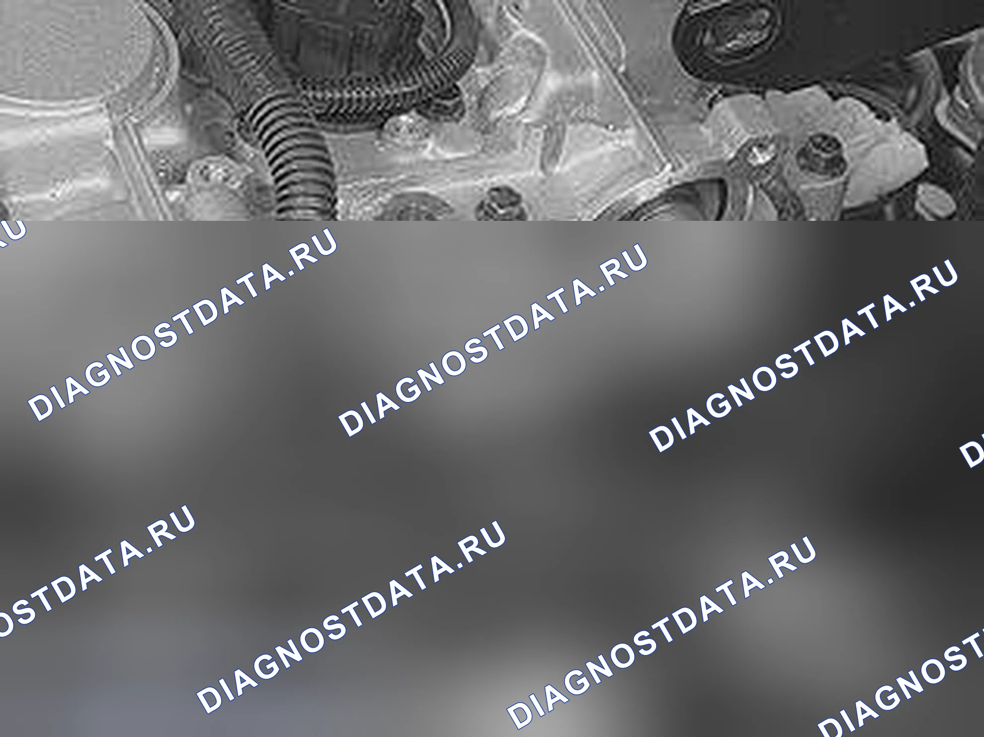 Рис. 312: Снятие шкива газораспределительной шестерни с блоком регулируемых фаз газораспределения. Volvo V70 II