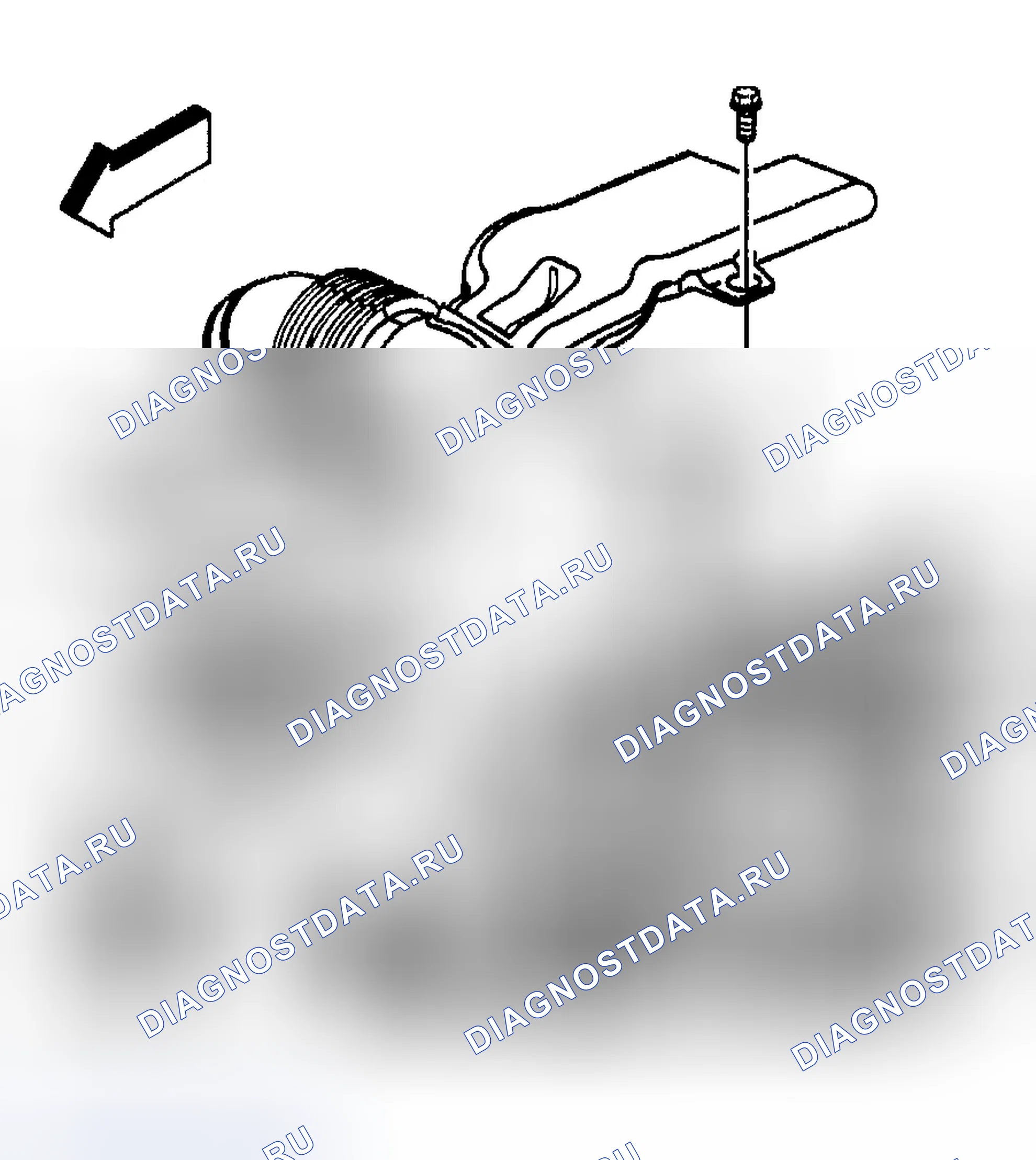 Рис. 40: Порядок демонтажа. Chevrolet TrailBlazer I