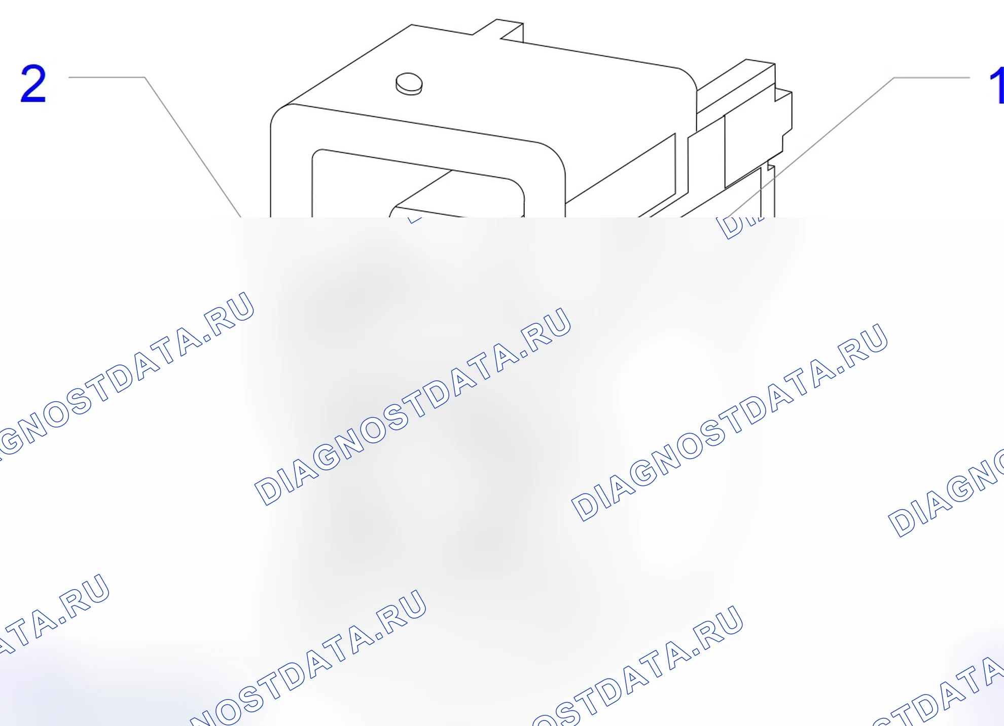 Распиновка разъёма X20.2. Opel Combo C
