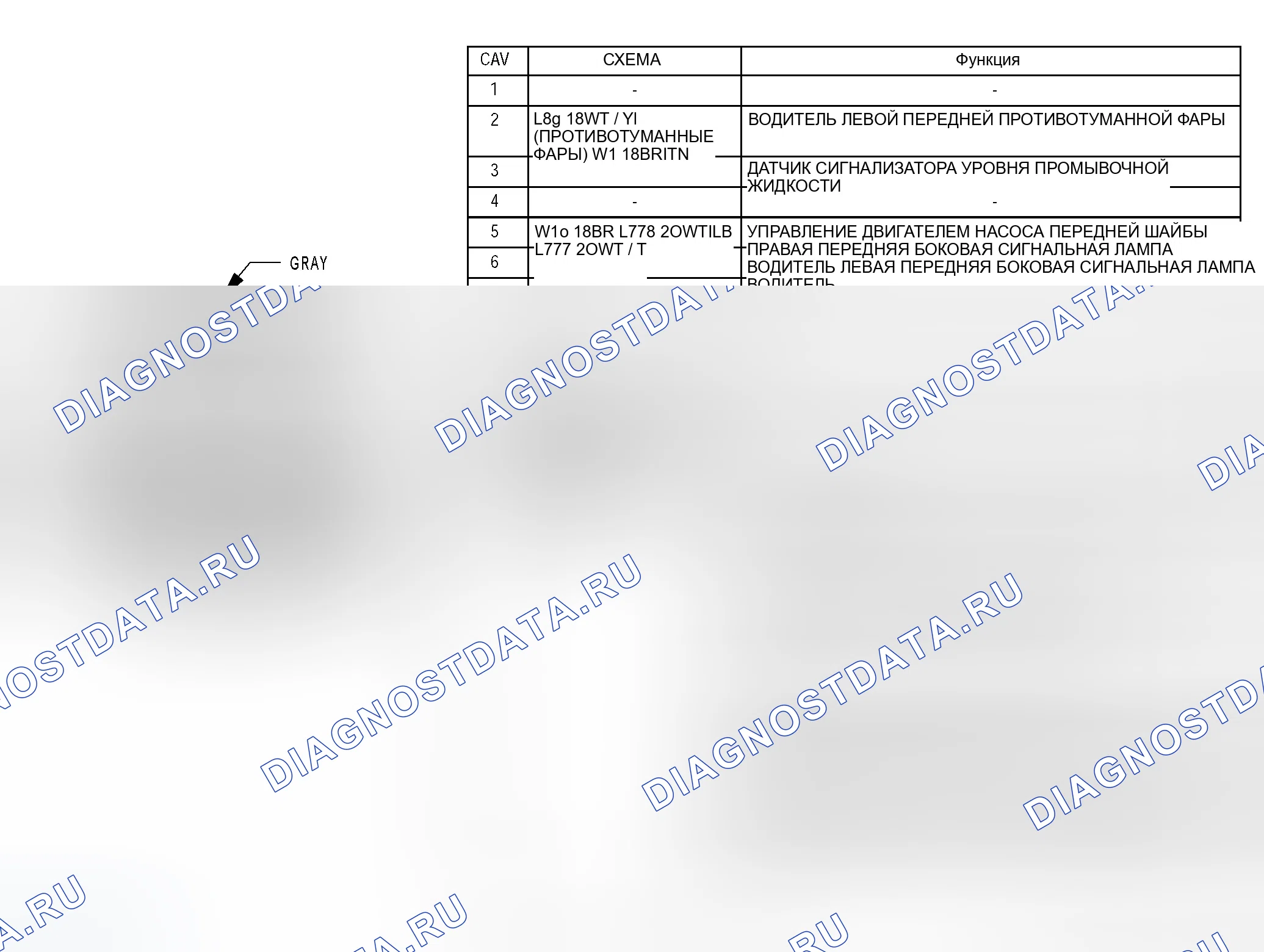 Рис. 362: ВСТРОЕННЫЙ МОДУЛЬ ПИТАНИЯ C5 - GRAY 26 WAY. Chrysler Pacifica CS