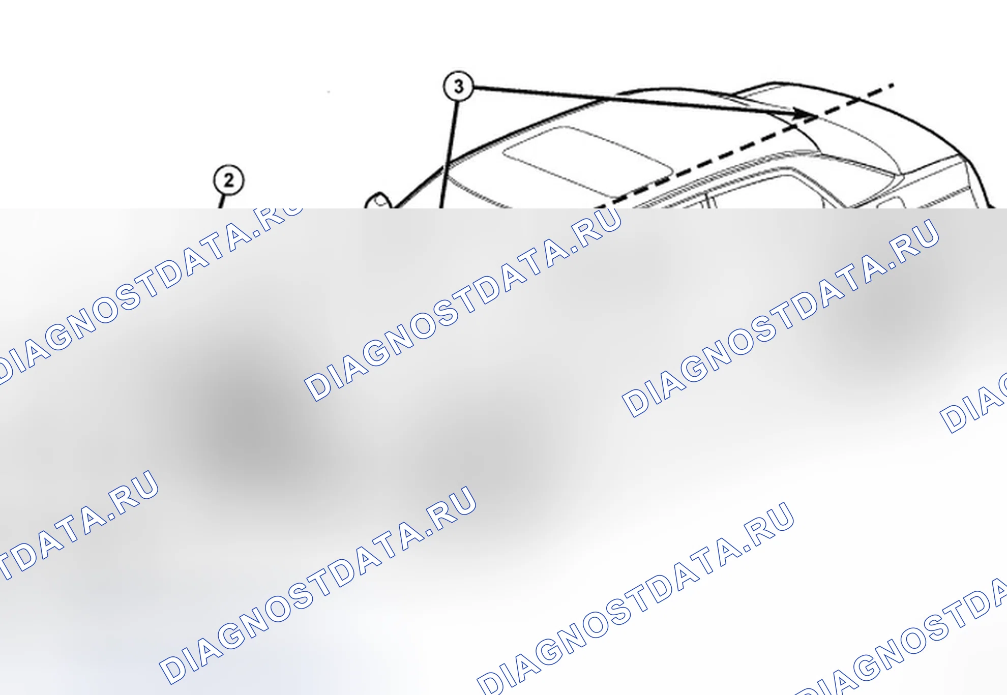 Рис. 4: УСТАНОВКА ДОСКИ ДЛЯ ПРИЦЕЛИВАНИЯ И ШТАТИВА. Dodge Magnum I рестайлинг