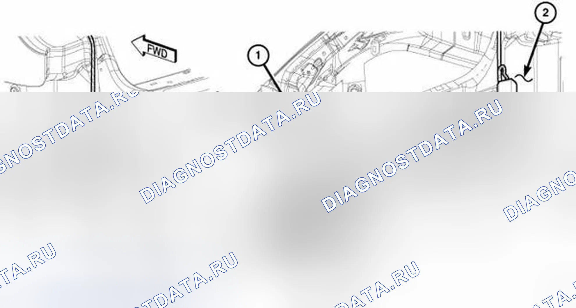 Рис. 4: ДЕМОНТАЖ. Dodge Journey I