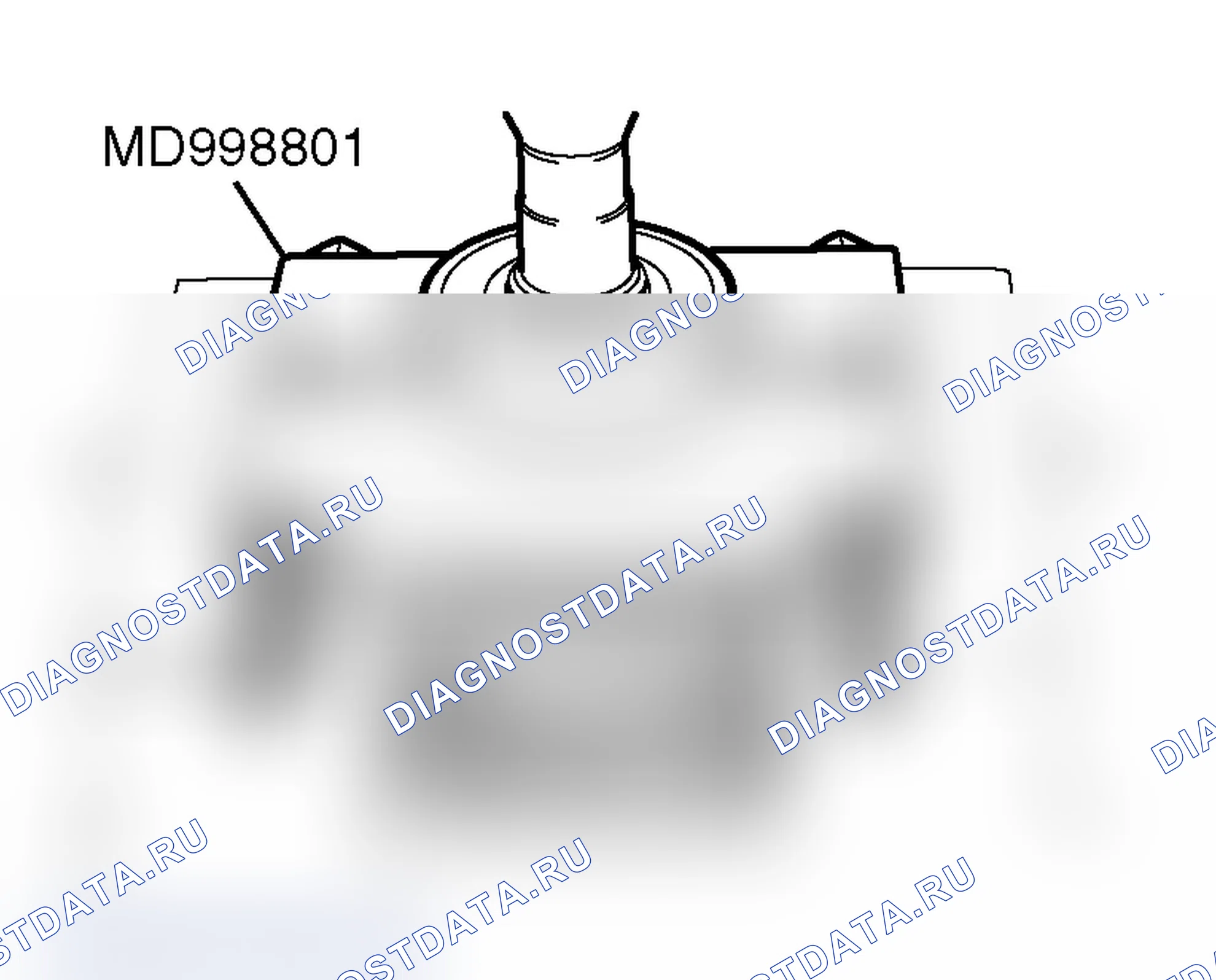 Рис. 522: <<A>> ДЕМОНТАЖ ШАРИКОПОДШИПНИКА. Mitsubishi Lancer Ralliart IX рестайлинг