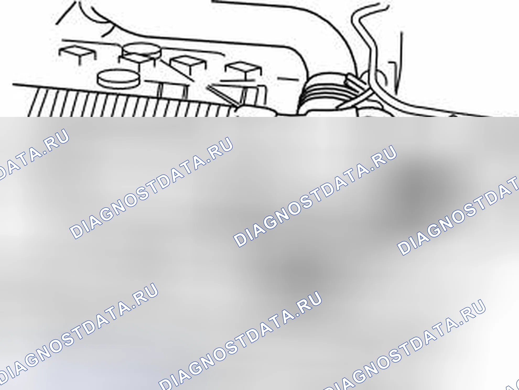 Рис. 1: УДАЛЕНИЕ КОМПОНЕНТОВ. Volvo V50 I рестайлинг