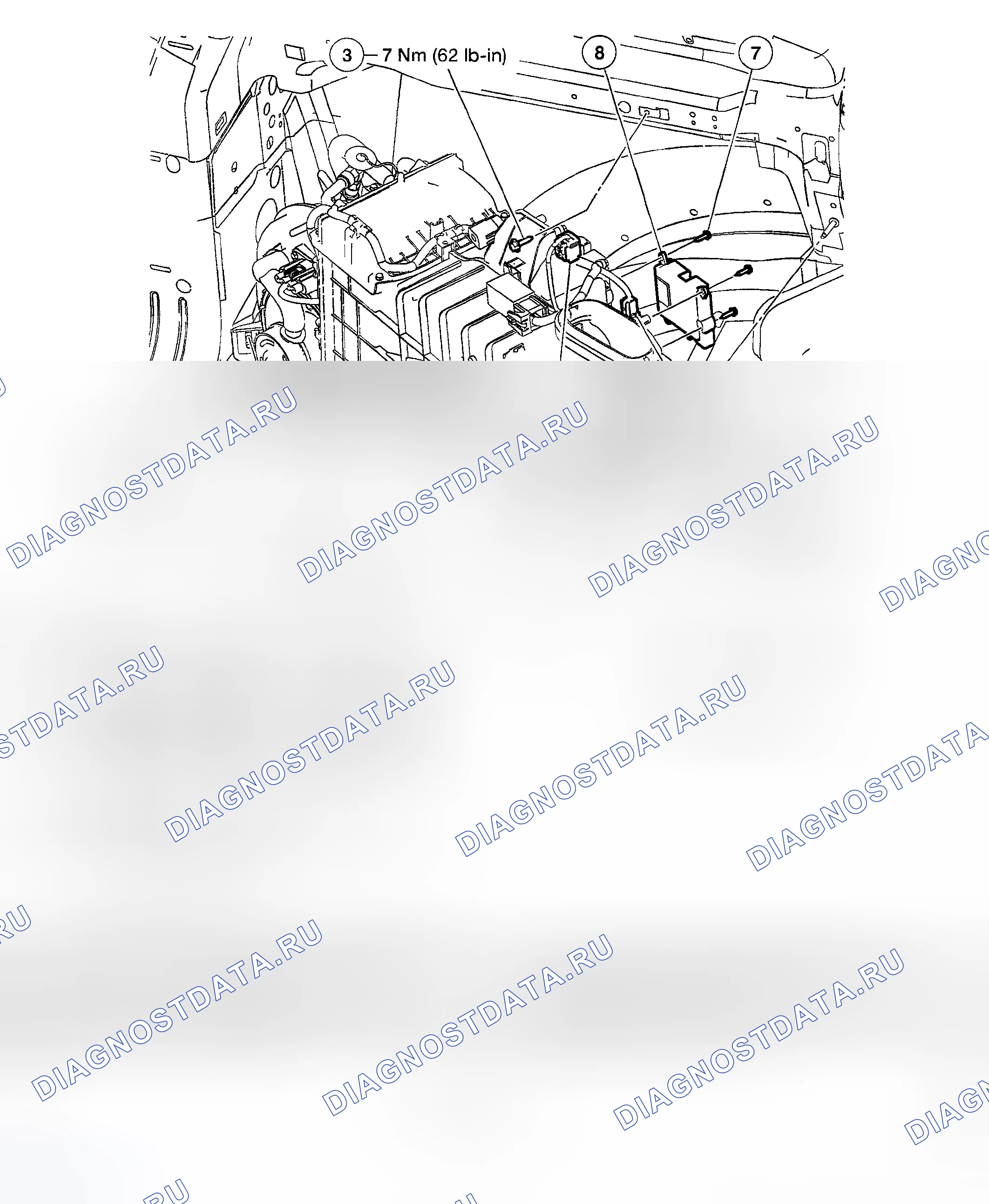 Рис. 188: Демонтаж и монтаж. Hyundai Nexo I