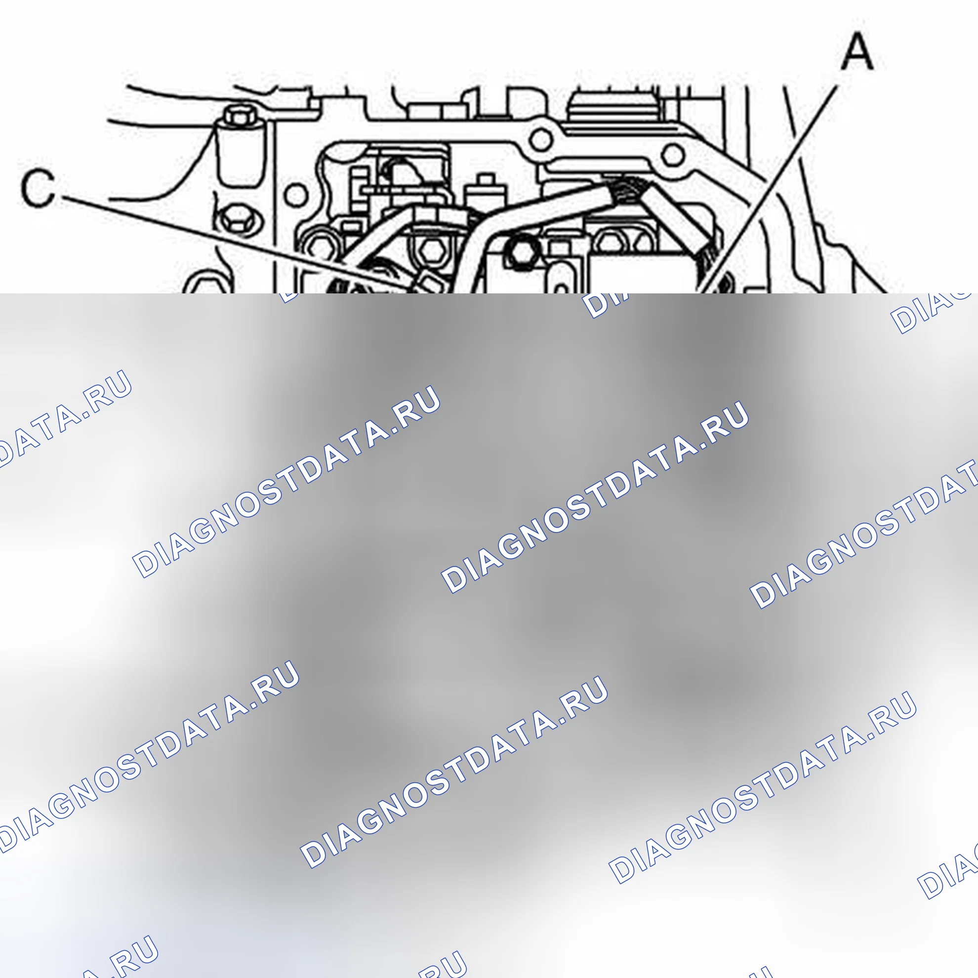 Рис. 5: Проверка электромагнитного клапана управления (M36 и Mxe). Kia Optima I