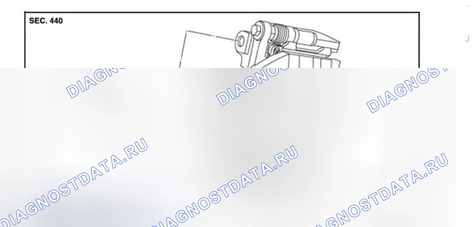 Рис. 209: ДЕМОНТАЖ. Infiniti G37 IV рестайлинг