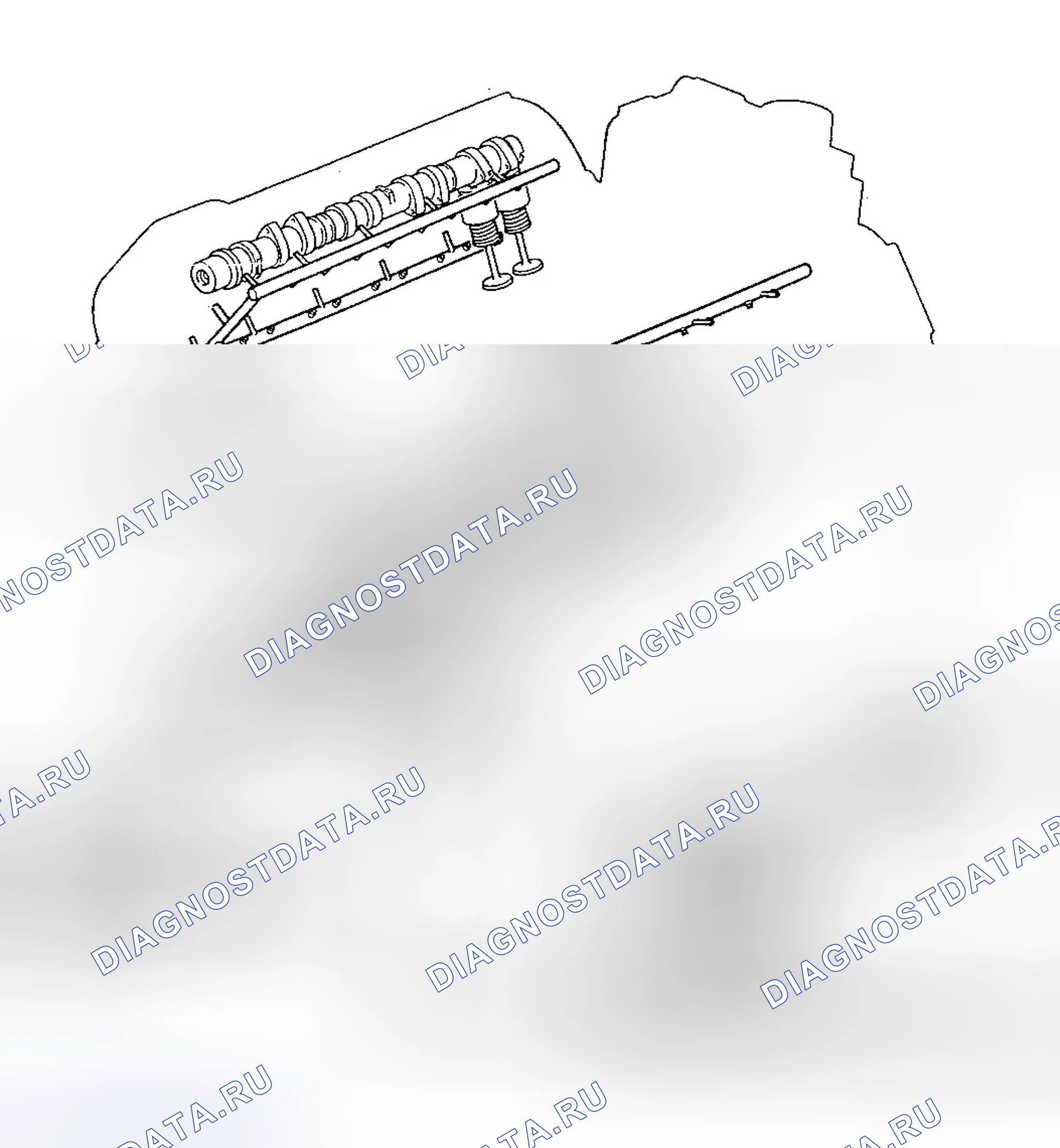 Рис. 222: СИСТЕМА СМАЗКИ ДВИГАТЕЛЯ. Jaguar XKR I