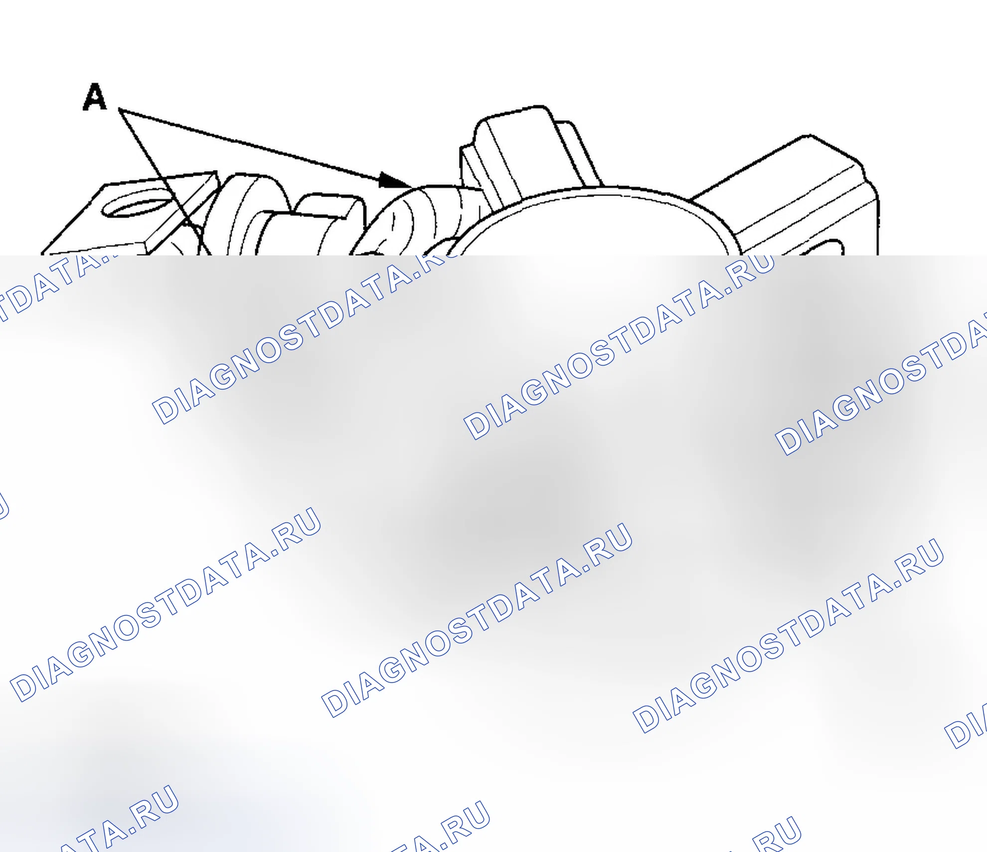 Рис. 31: Испытание щеткодержателя стартера. Honda Element YH2