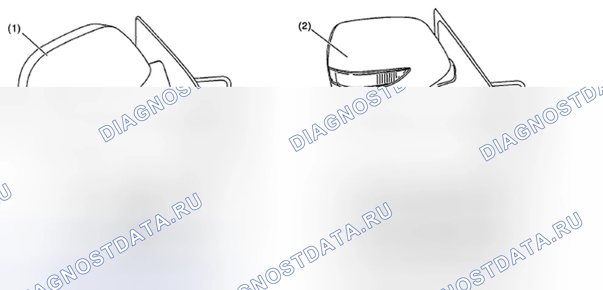 Рис. 21: ПРОВЕРКА стеклоподъёмников. Subaru Outback BR