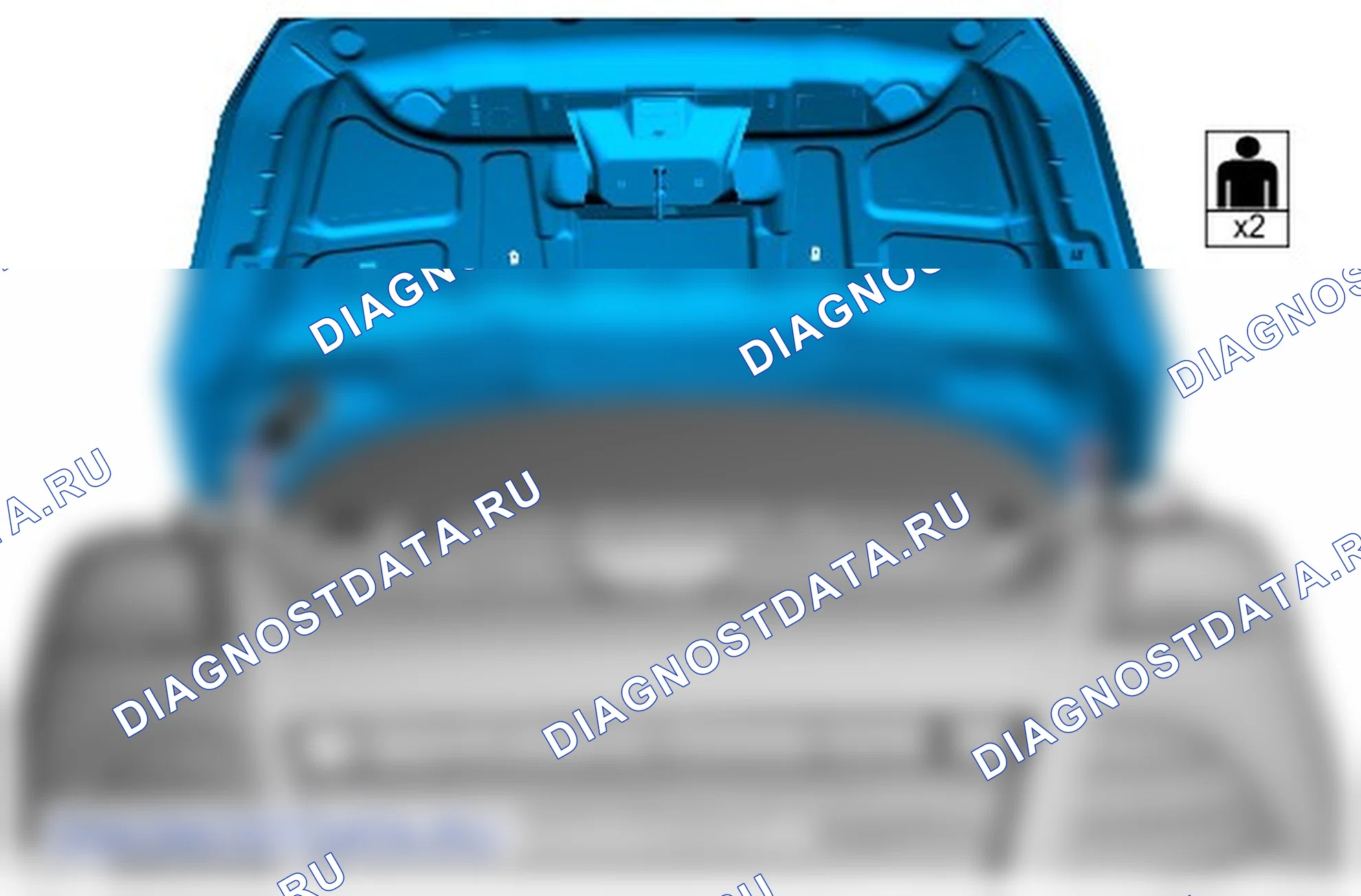 Как снять и установить капот. Ford Kuga II