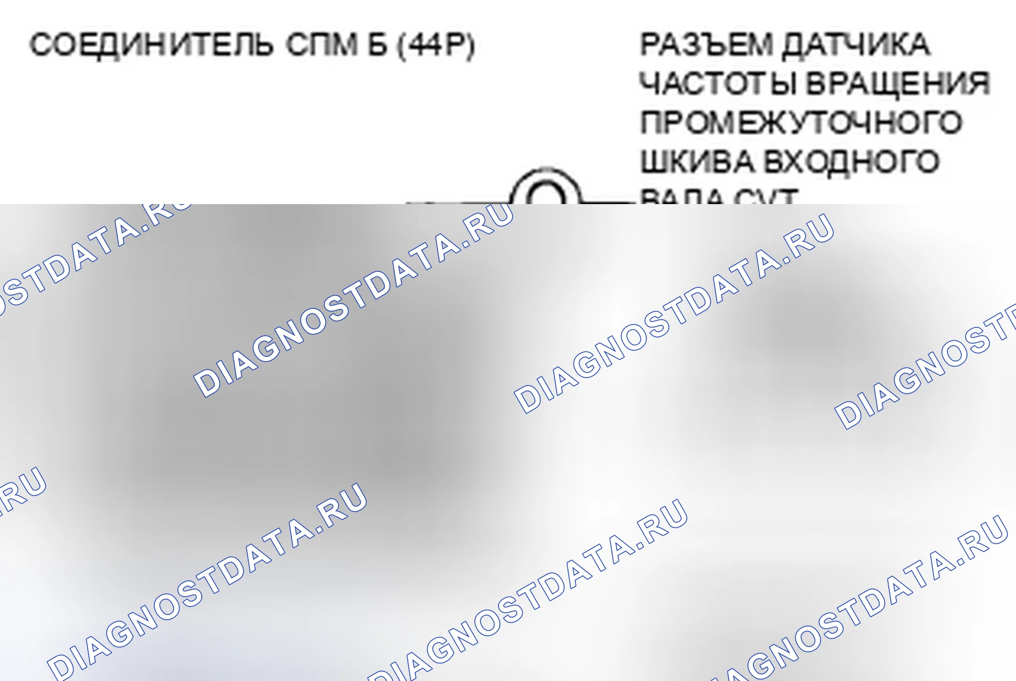 Рис. 332: расшифровка кода ошибки P0717: Проблема в цепи датчика скорости входного вала (ведущего шкива) CVT (без ввода сигнала). Honda Civic VIII