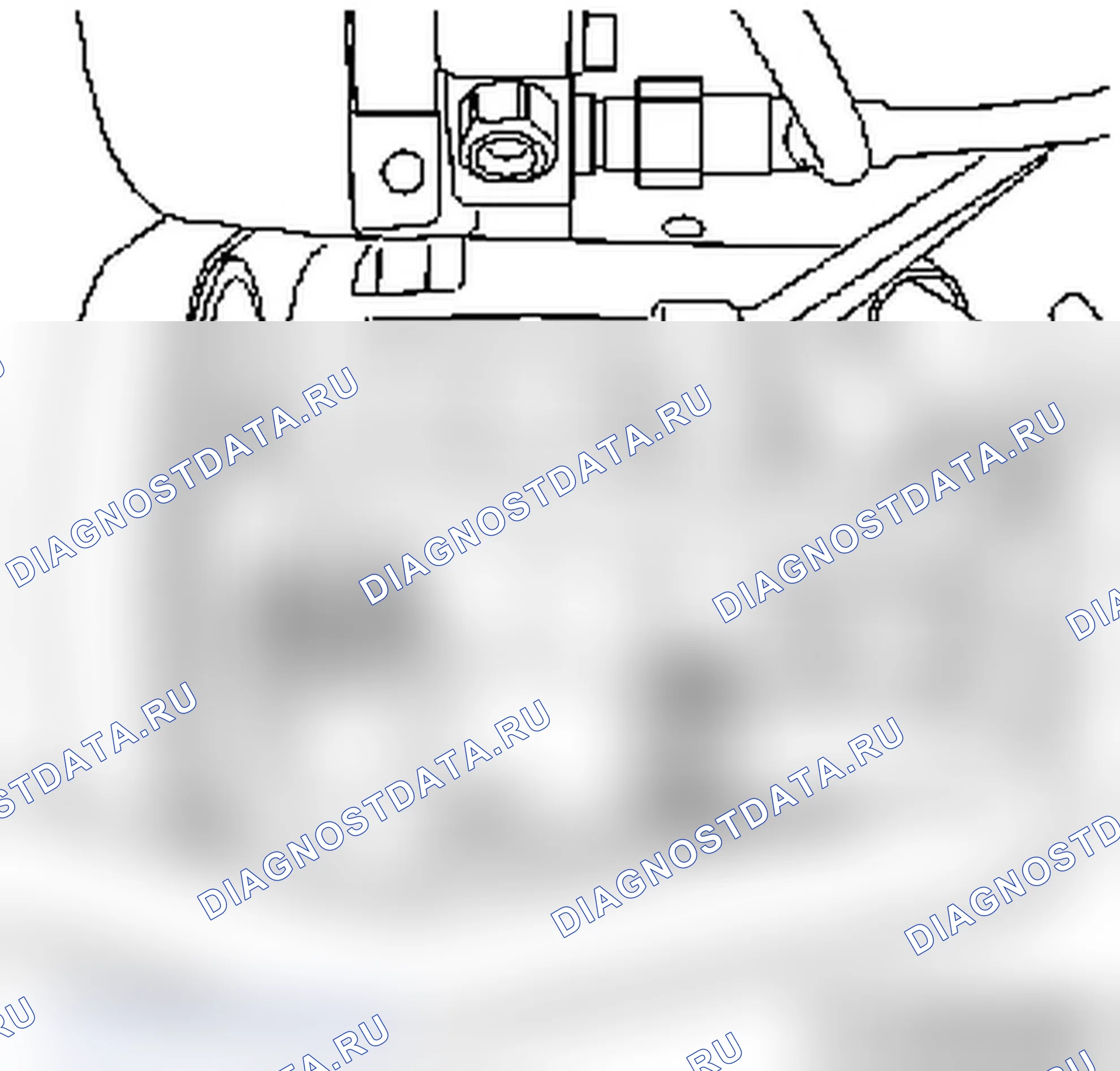 Впускной шланг, насос сервоусилителя рулевого управления, замена (F9Q 772). Opel Movano A