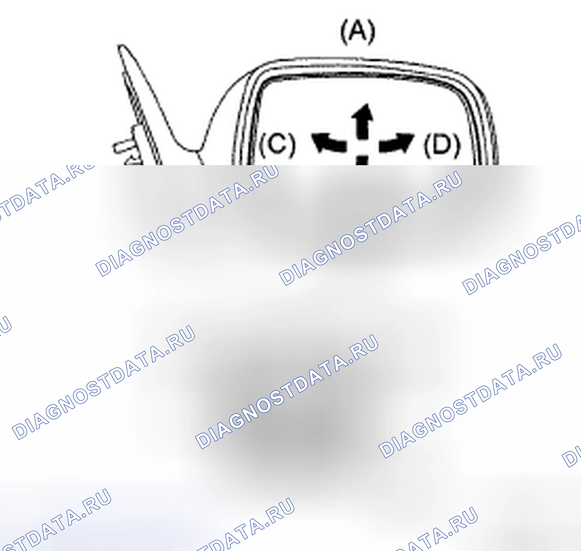 Рис. 55: ПРОВЕРКА зеркала. Toyota Camry XV40