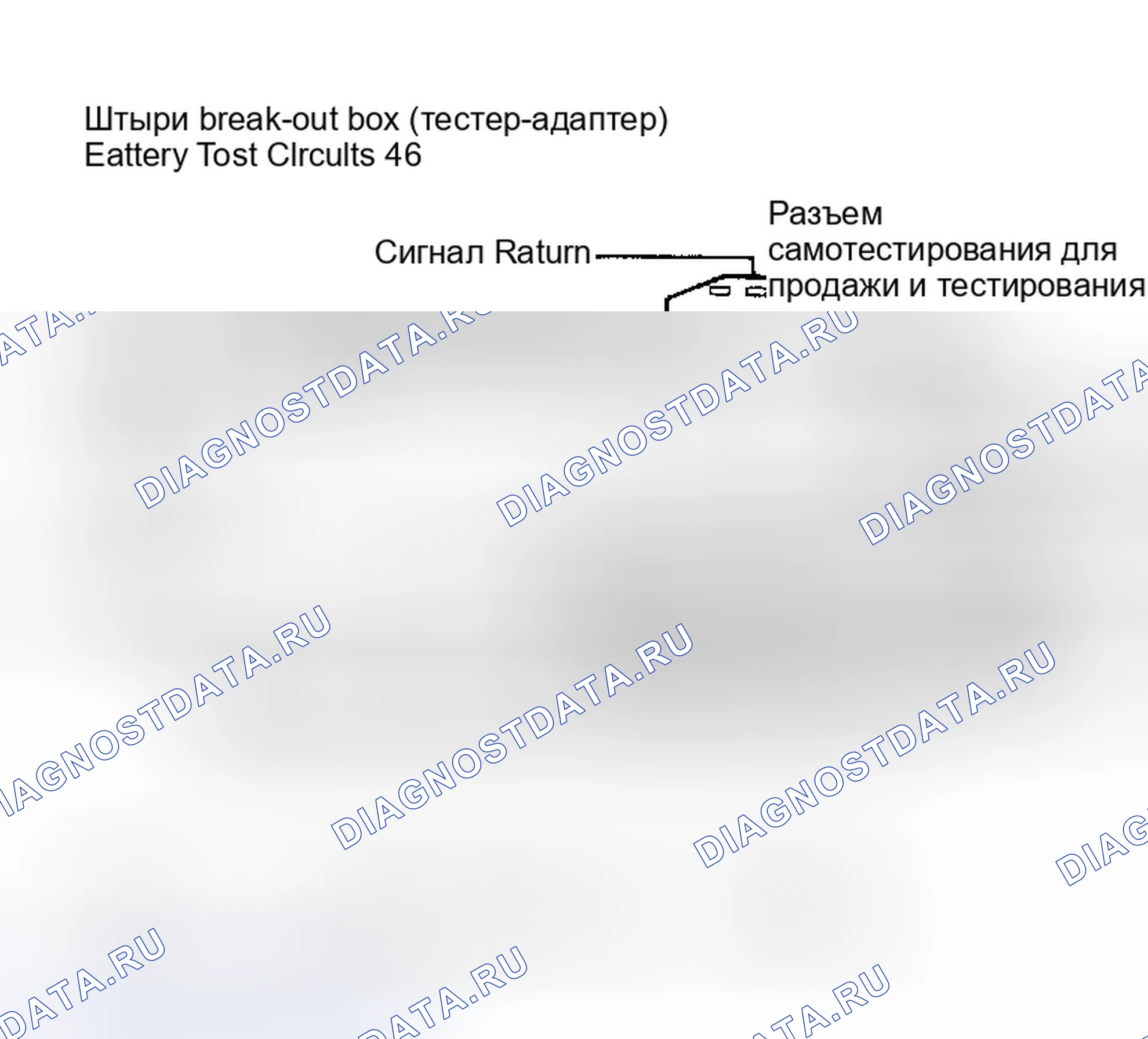 Рис. 106: ИСПЫТАНИЕ В - АККУМУЛЯТОРНАЯ БАТАРЕЯ ТРАНСПОРТНОГО СРЕДСТВА. Ford Ranger 