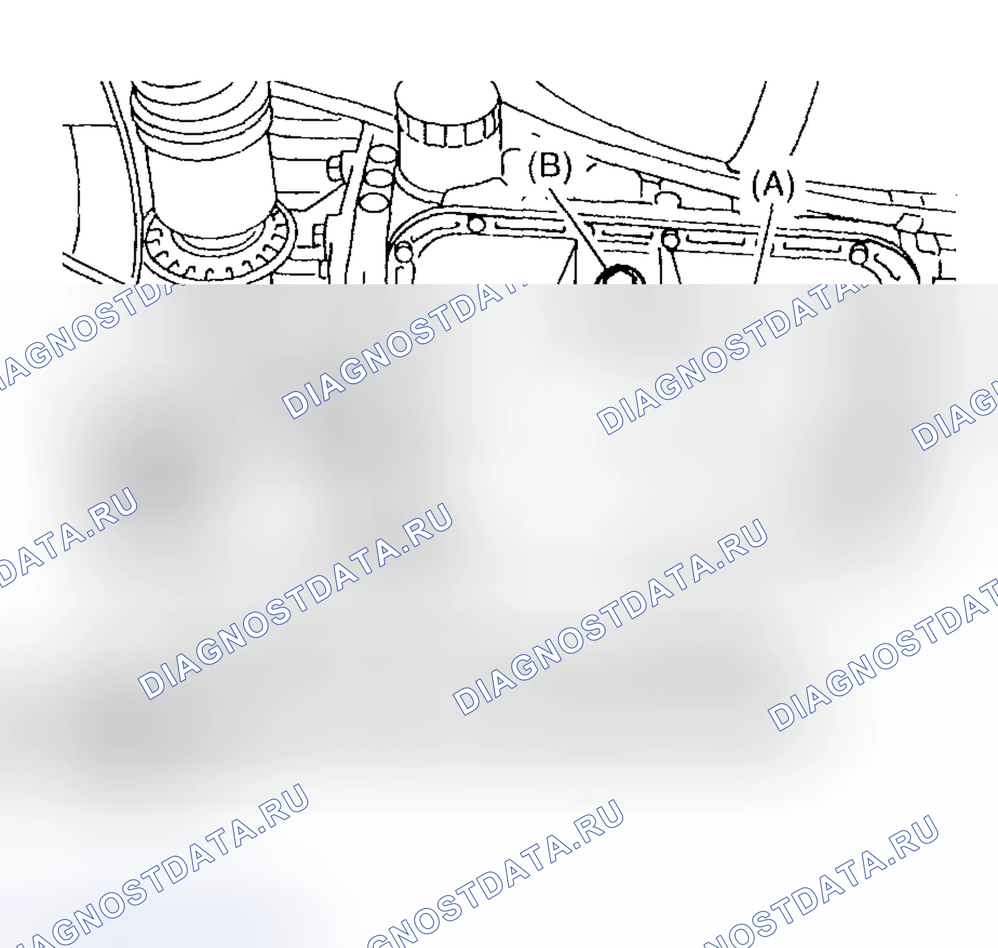Рис. 567: ДЕМОНТАЖ. Subaru Impreza GD/GC/GG