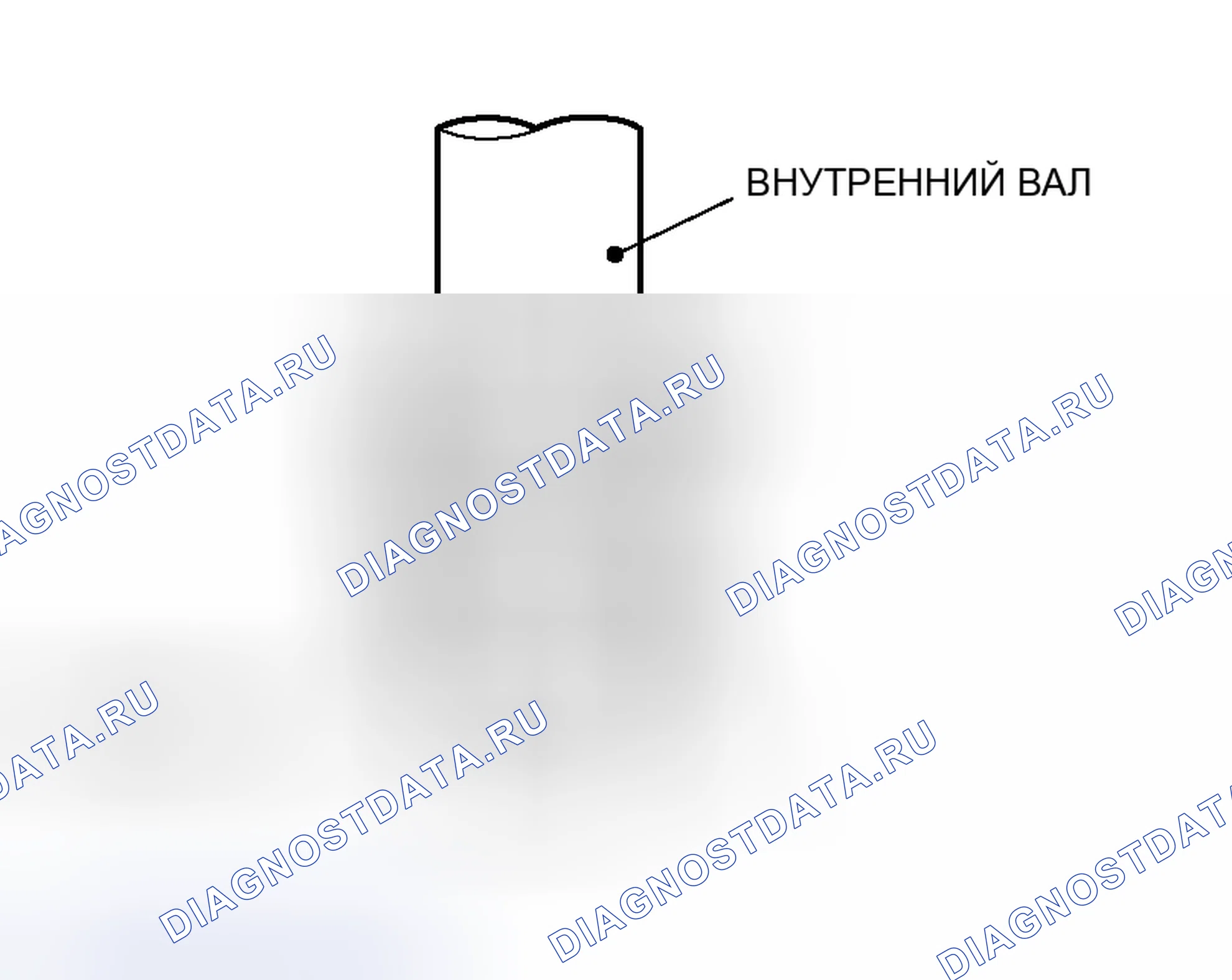 Рис. 32: > > МОНТАЖ < < ВНУТРЕННЕГО ВАЛА < Rh >. Mitsubishi Endeavor I