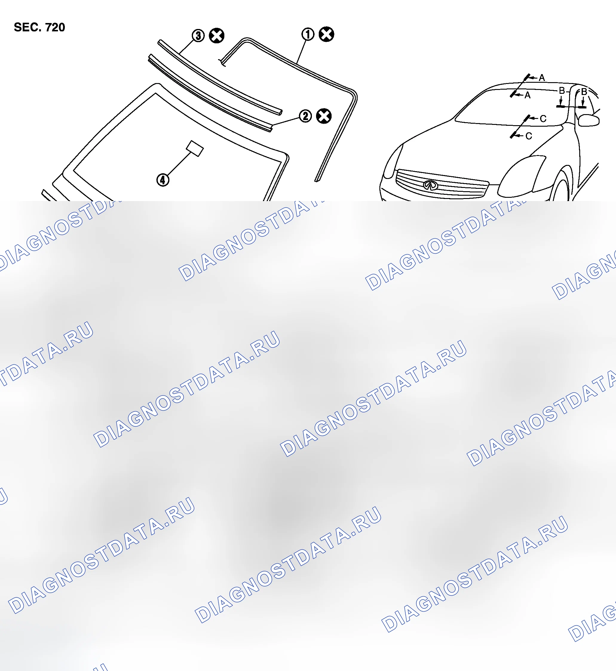 Рис. 560: Демонтаж и монтаж. Infiniti G35 III