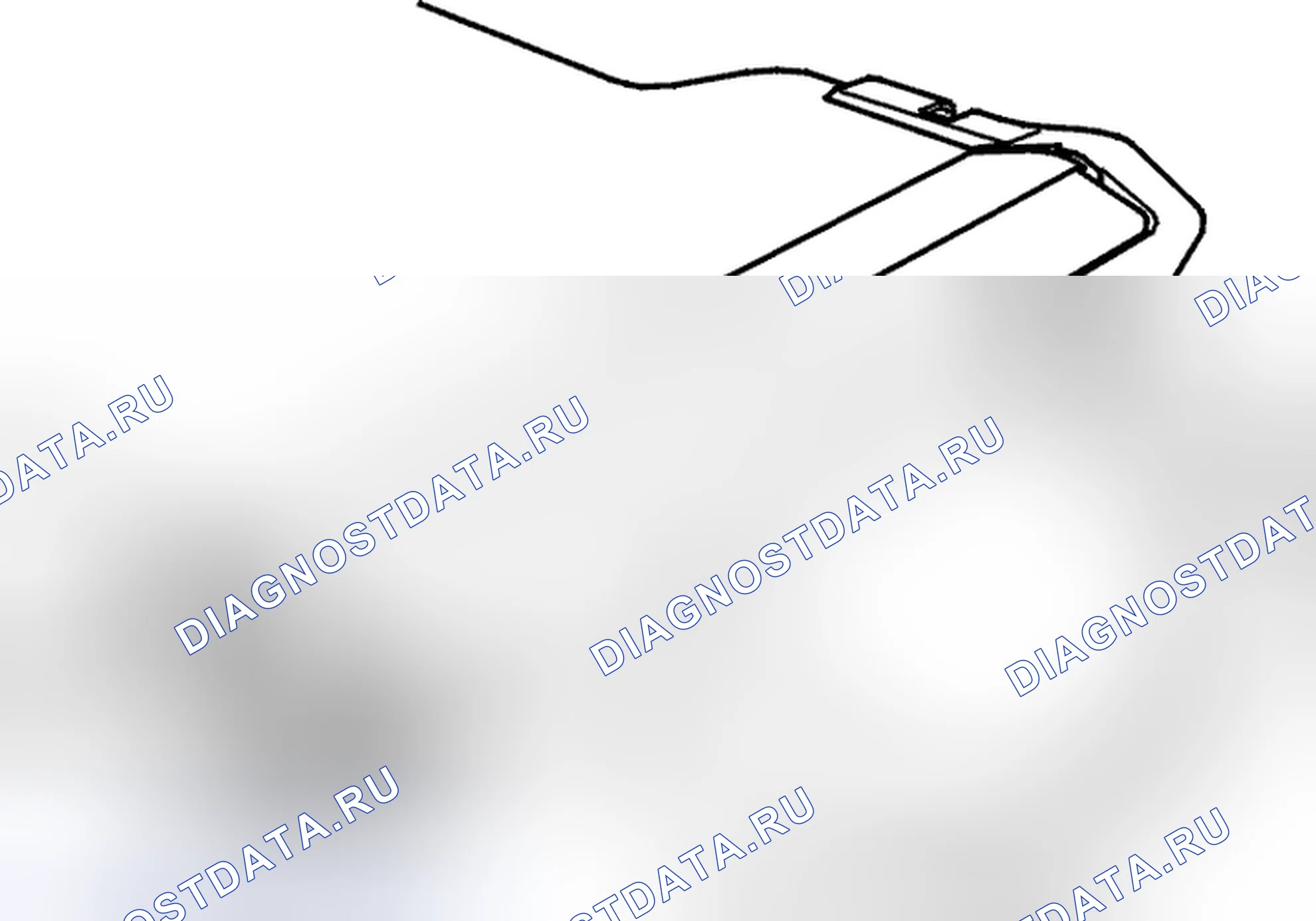 Рис. 198: Угловой протектор. Volvo V40 I рестайлинг