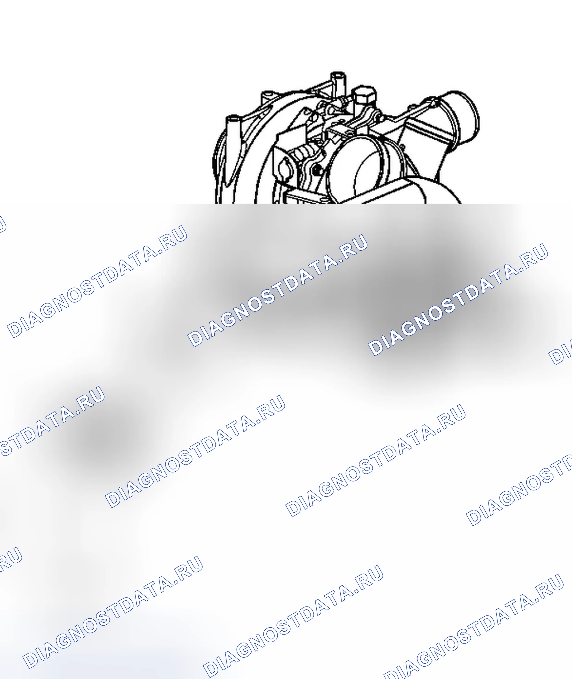 Рис. 333: Порядок демонтажа. Chevrolet Silverado 3500 