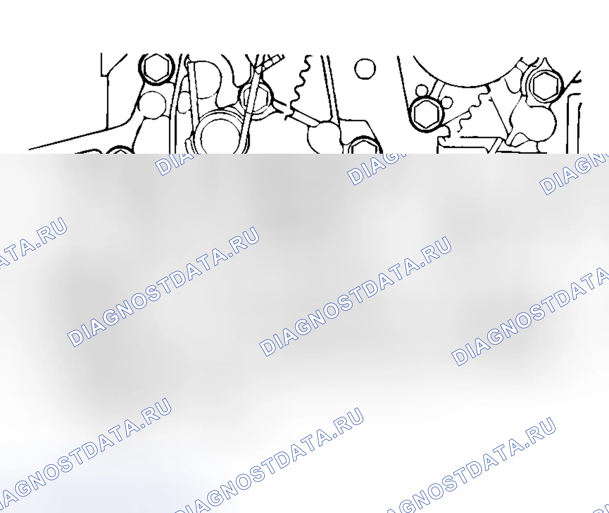 Рис. 414: > > E < < УСТАНОВКА ЗУБЧАТОГО РЕМНЯ. Mitsubishi Lancer IX рестайлинг