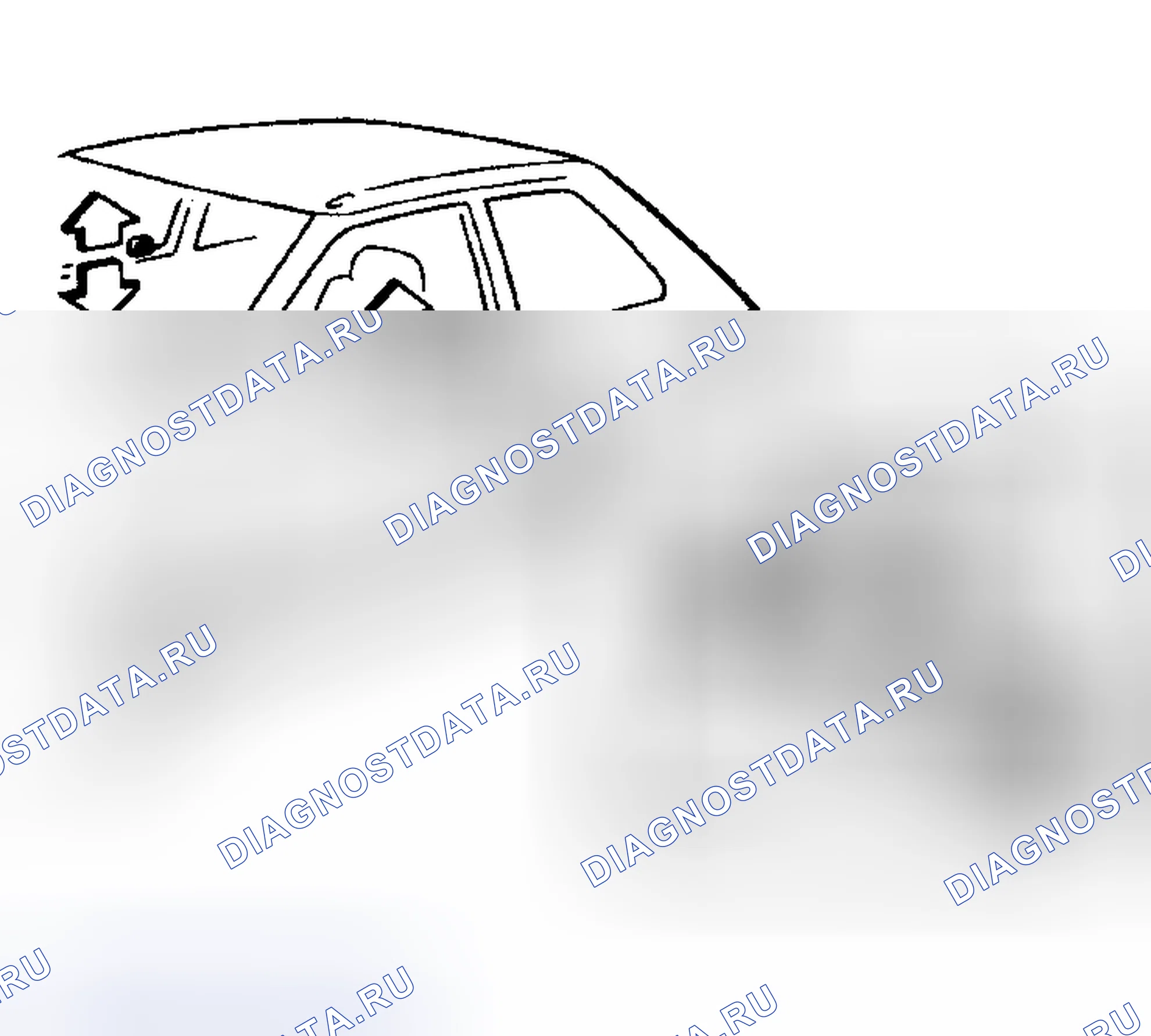 Рис. 9: Блокировка и разблокировка с помощью ключа. Mazda Demio IDJ