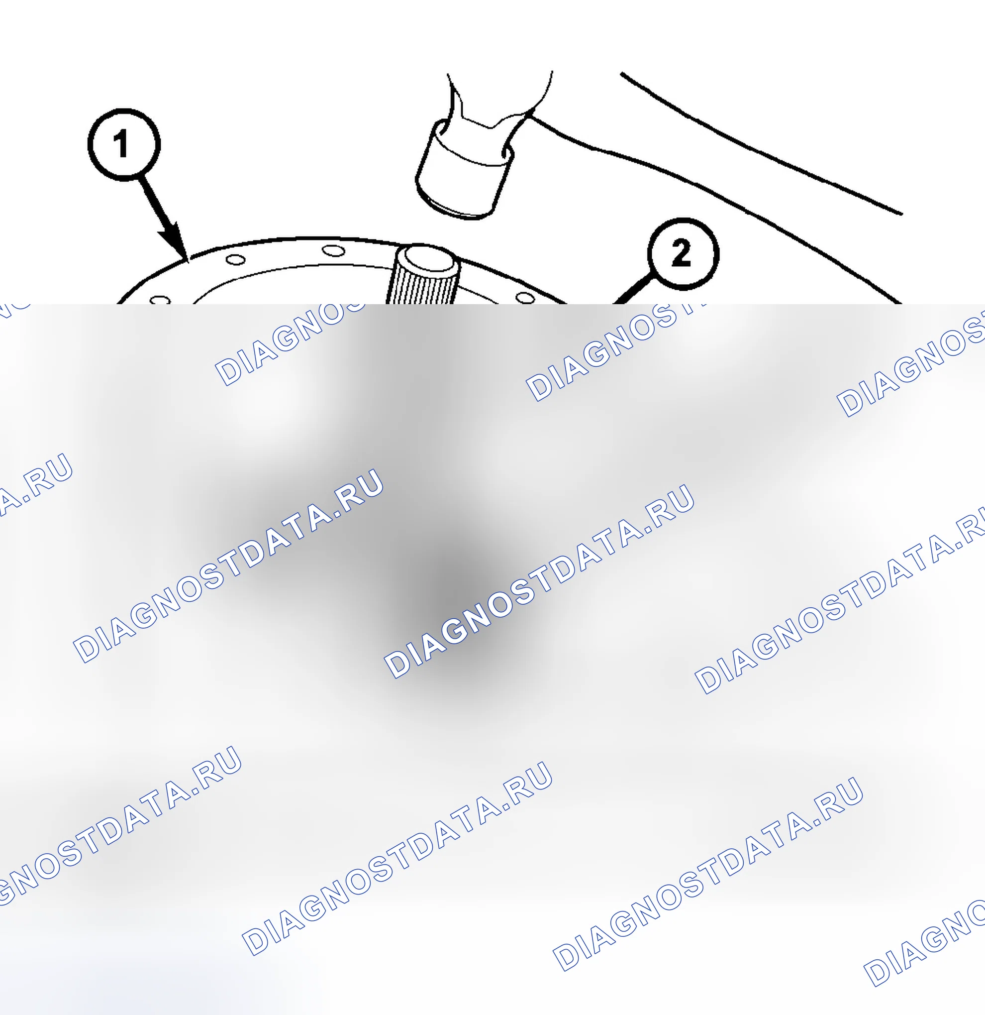 Рис. 173: ПОДШИПНИКИ И УПЛОТНЕНИЯ. Dodge Pickup R1500 