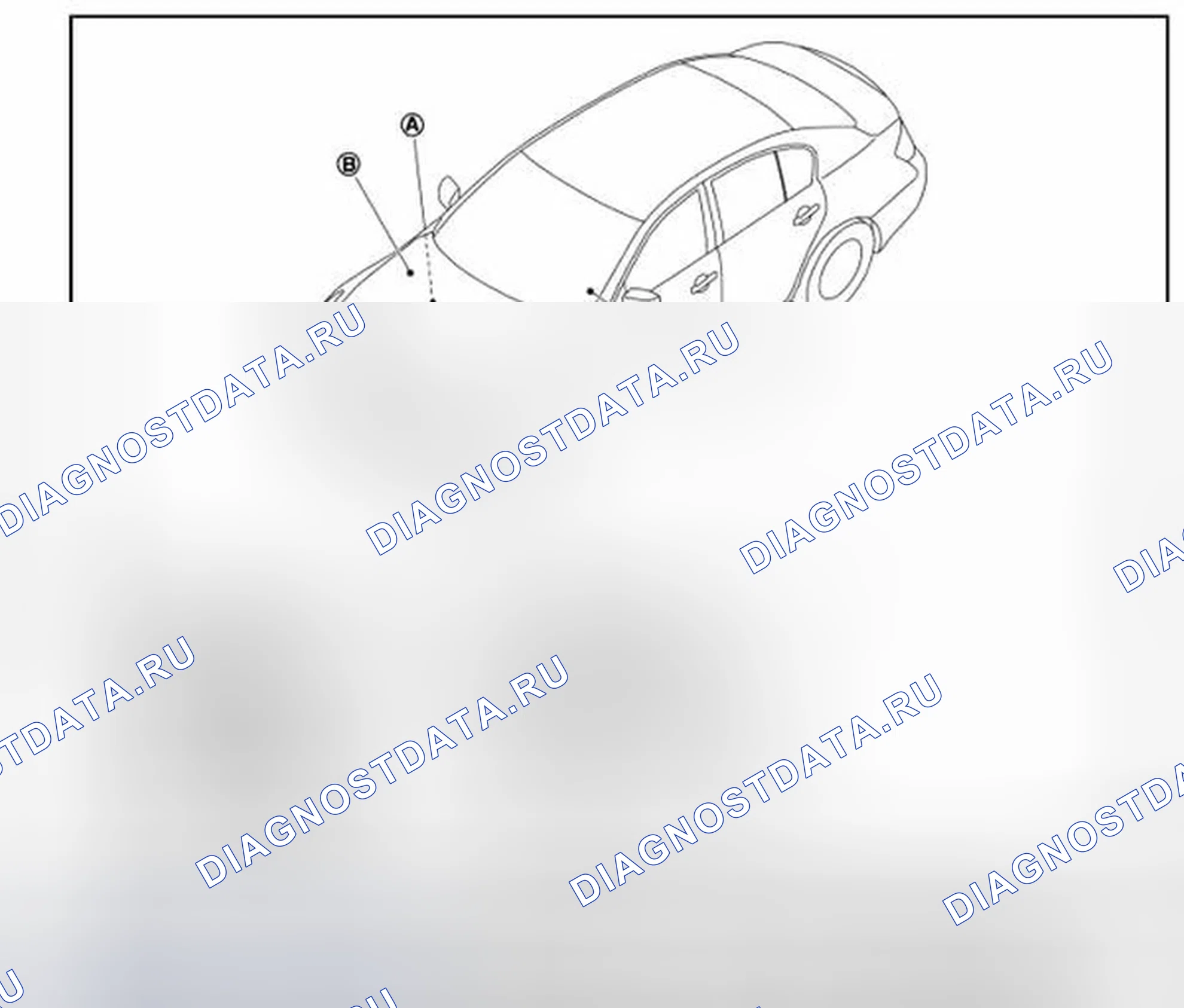 Рис. 171: Расположение компонентов. Infiniti G37 IV рестайлинг