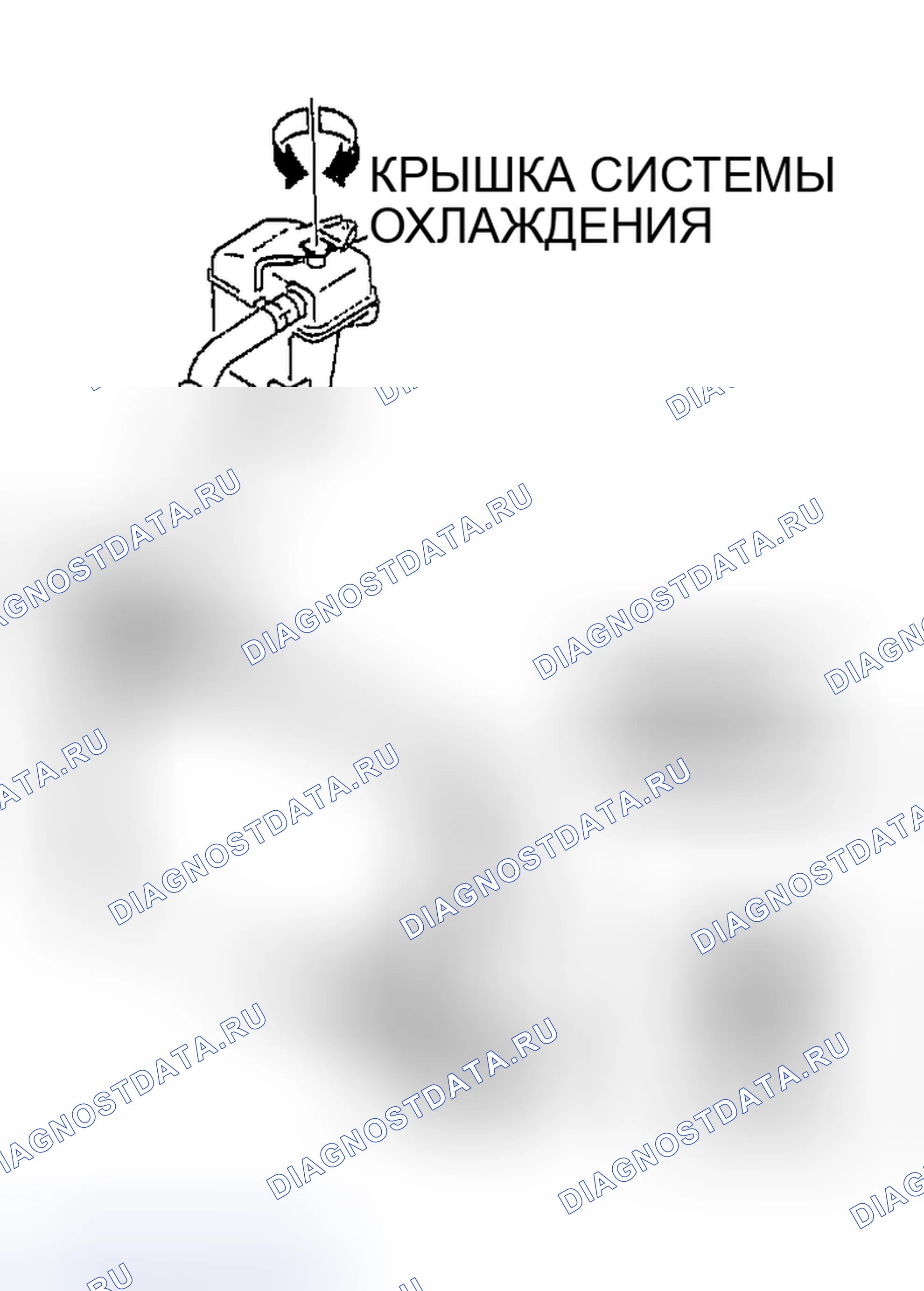Рис. 8: ЗАМЕНА ОХЛАЖДАЮЩЕЙ ЖИДКОСТИ ДВИГАТЕЛЯ. Mazda MPV II рестайлинг