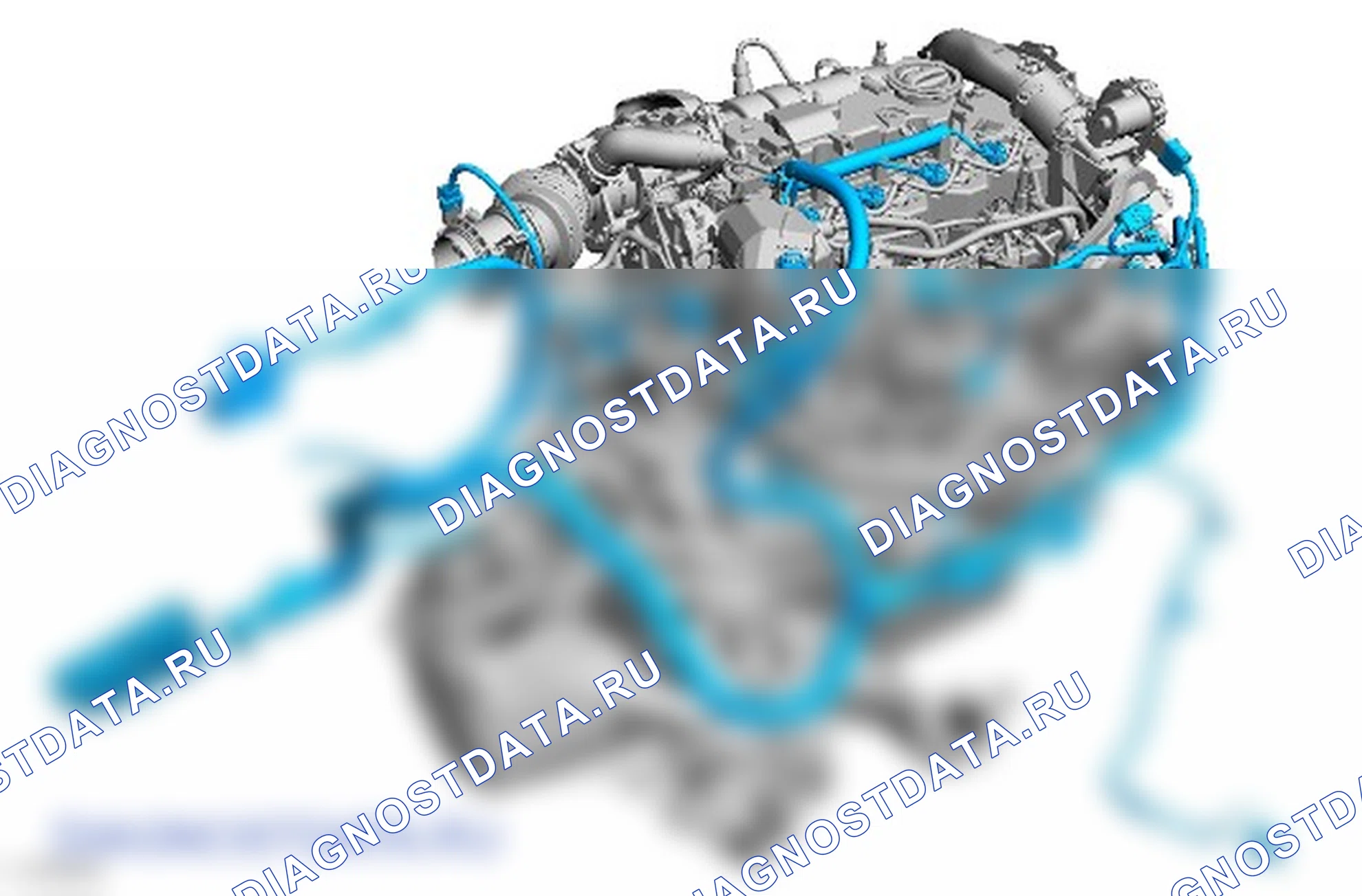 Как снять и установить жгут электропроводки двигателя. Ford Transit Connect II
