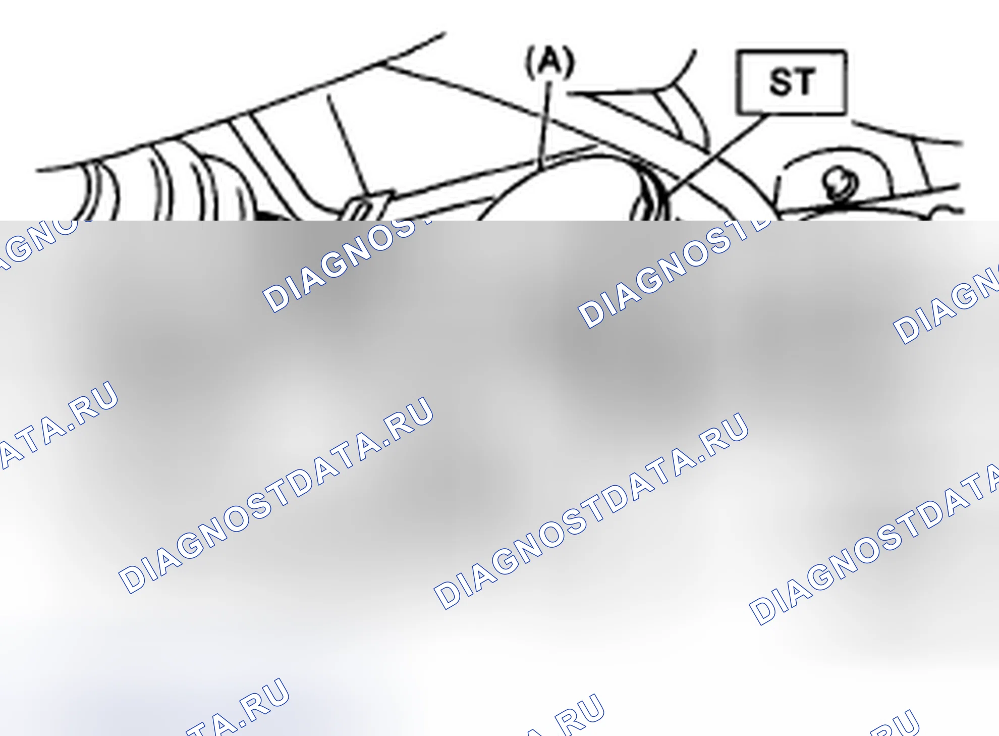 Рис. 368: ДЕМОНТАЖ. Subaru Outback BP рестайлинг
