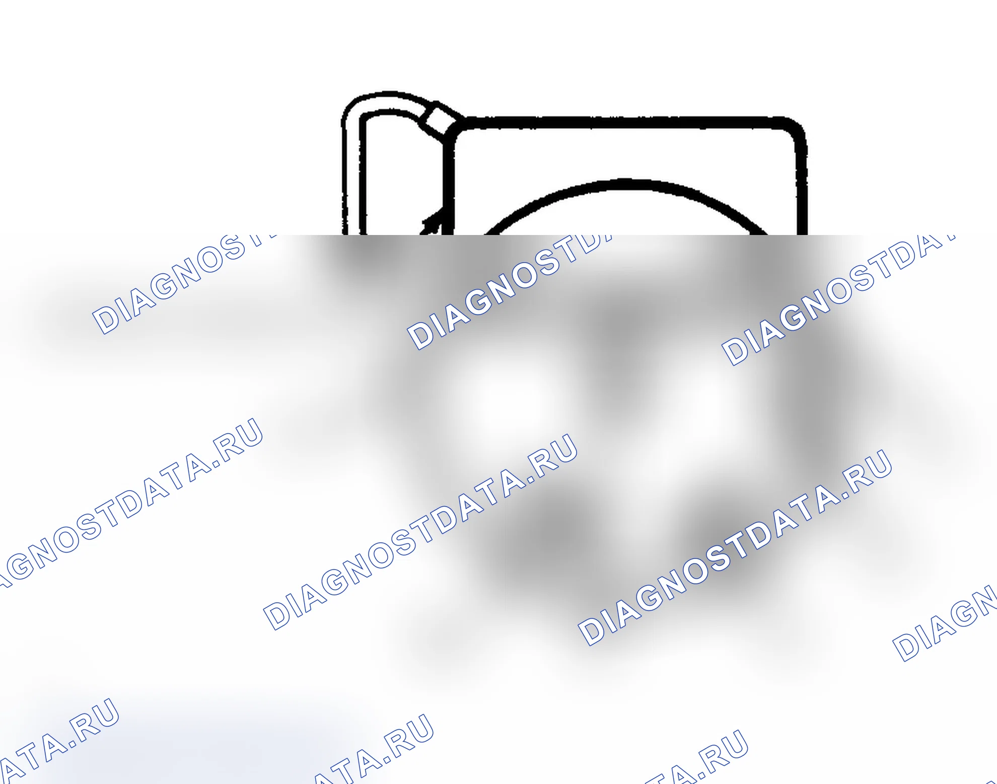 Рис. 4: Разъем выключателя лопастного типа. Ford Cab & Chassis Ranger 