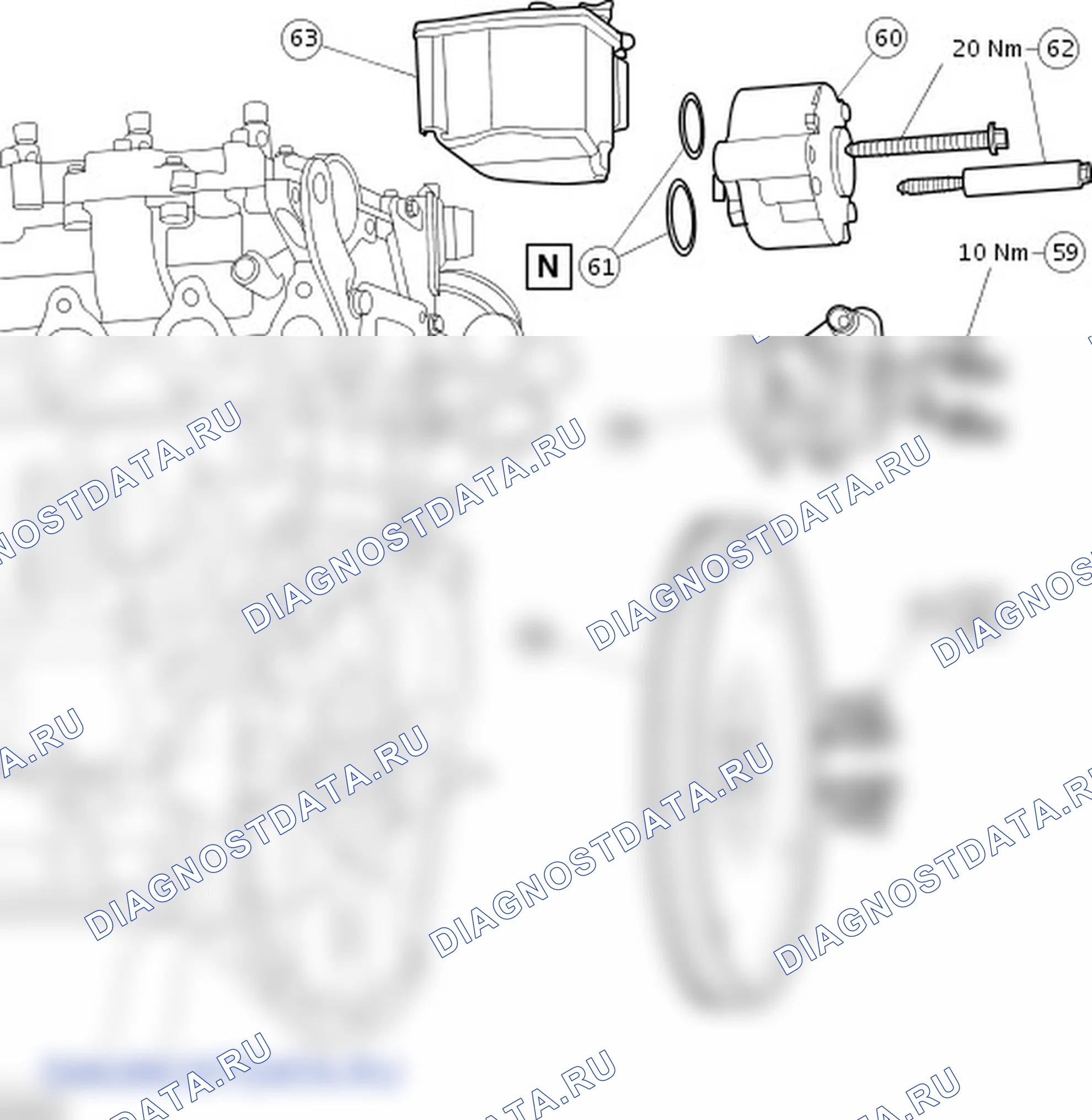 Сборка двигателя. Ford C-MAX I рестайлинг