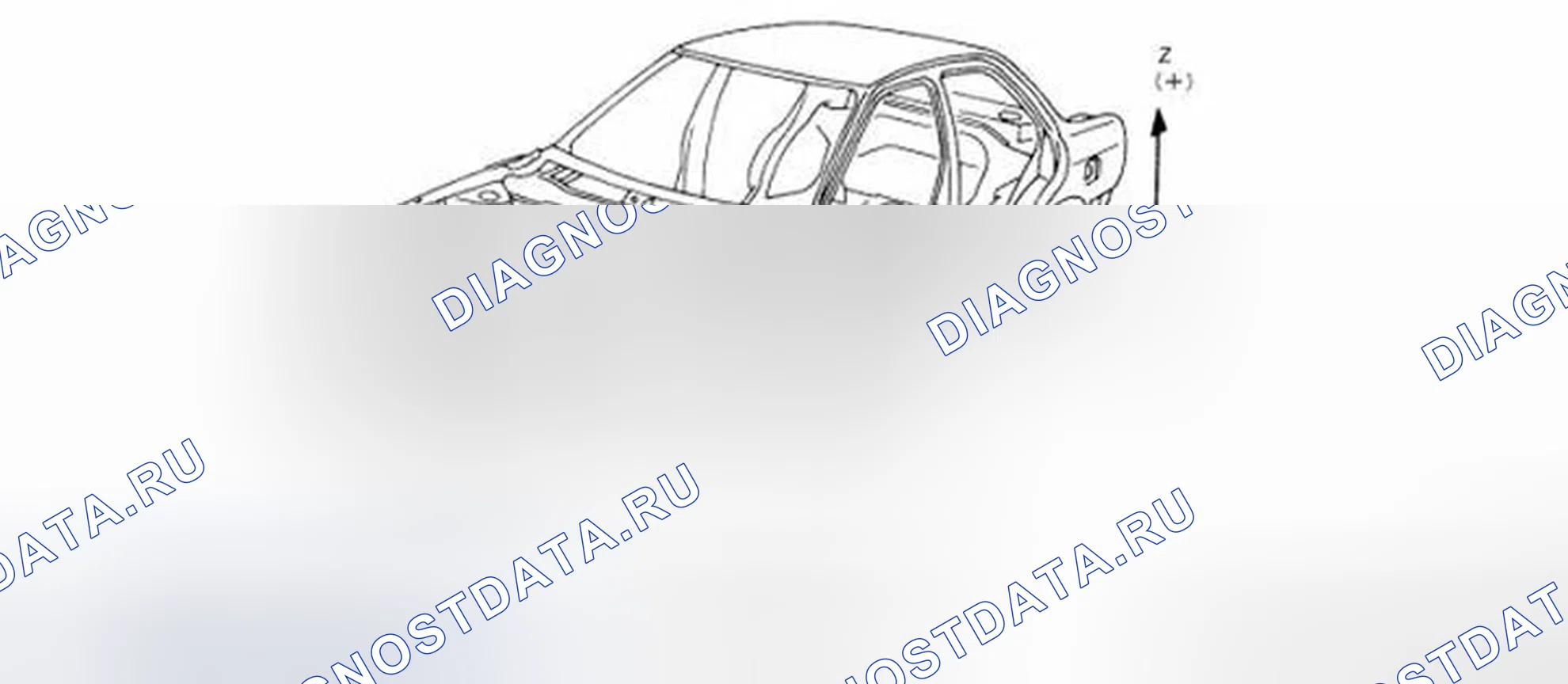 Рис. 346: Описание внешней и внутренней отделки кузова. Infiniti Q60 I