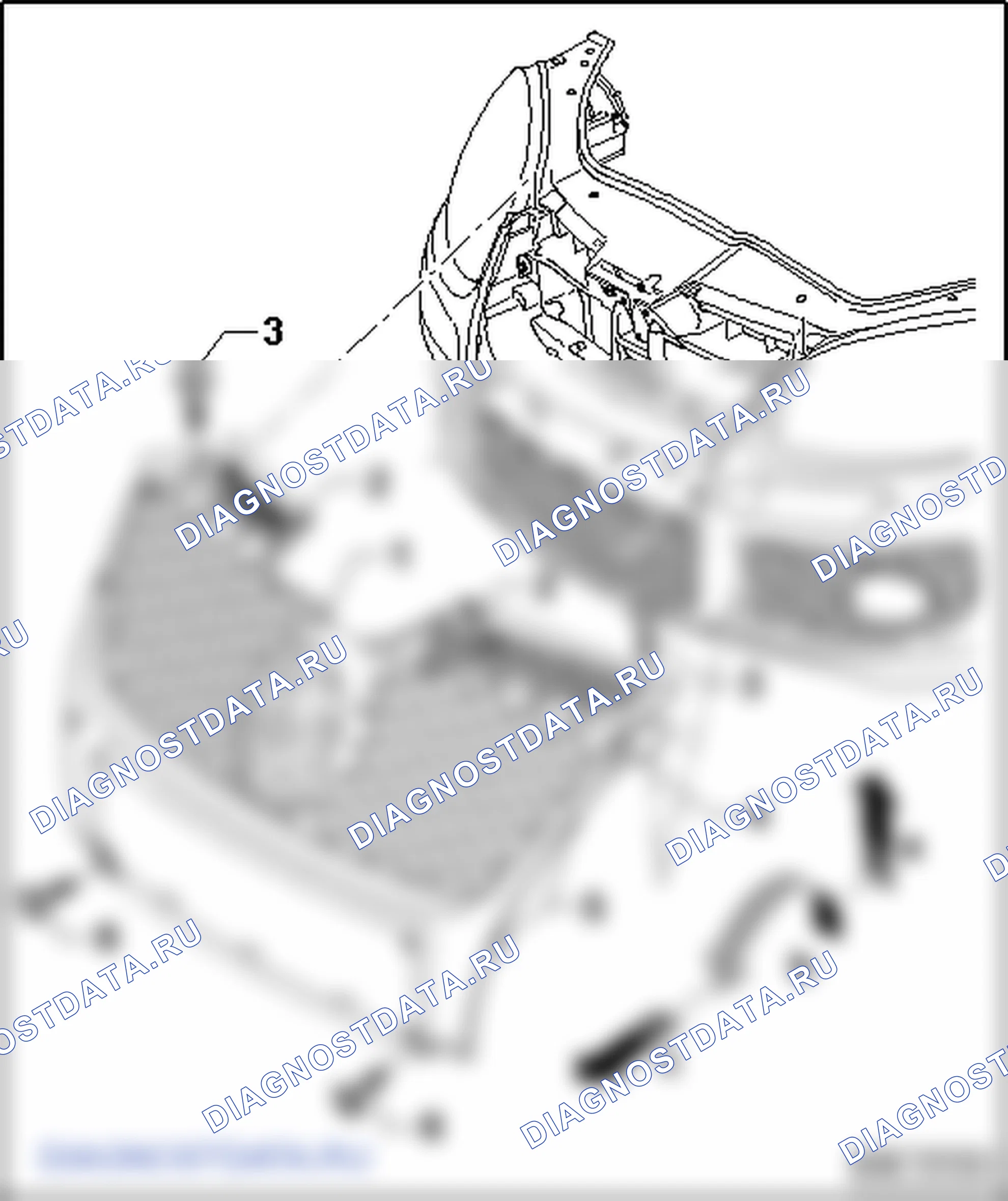 Декоративная решетка радиатора. Volkswagen Golf Mk5