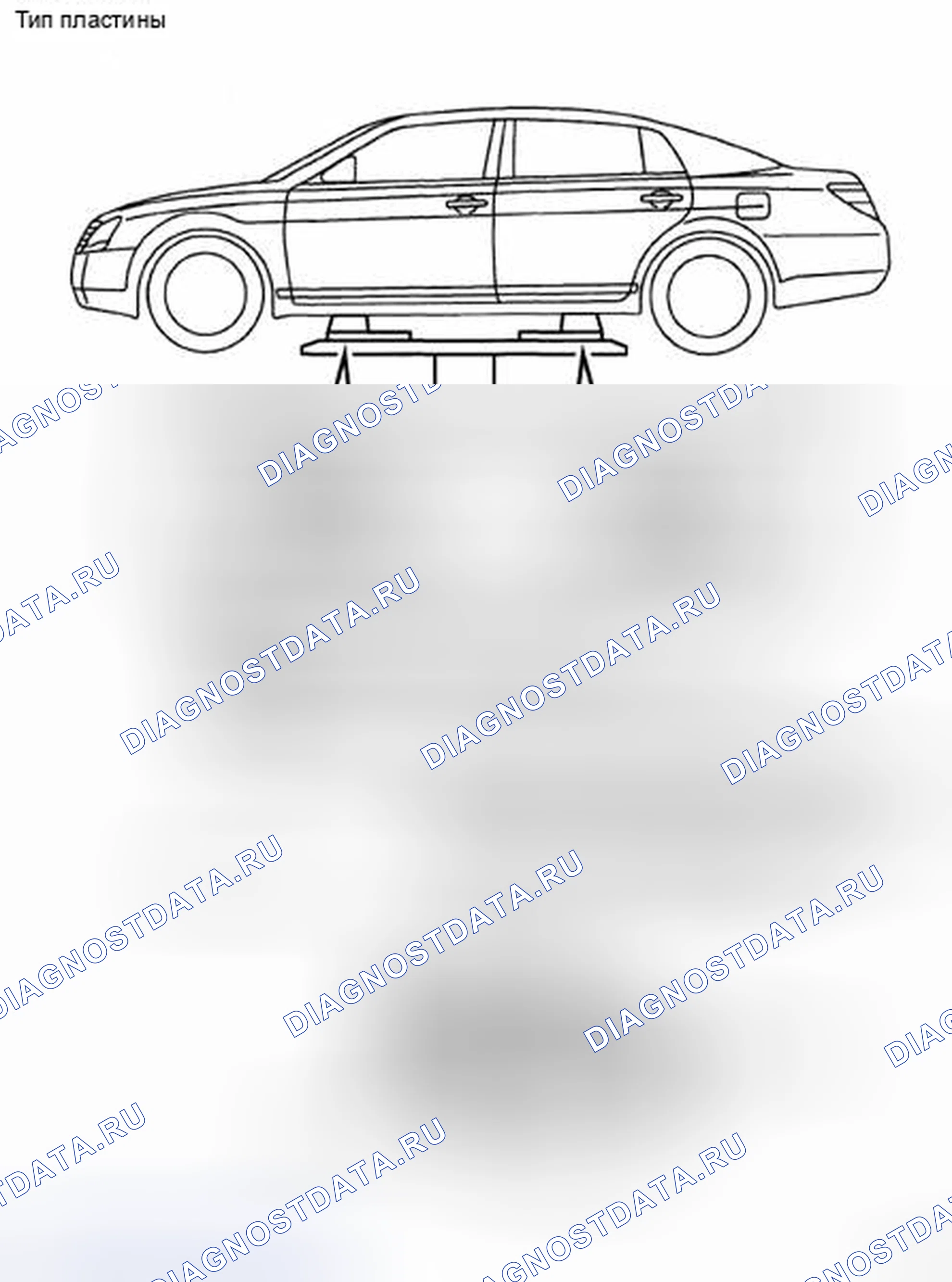 Рис. 33. Toyota Avalon XX30 рестайлинг