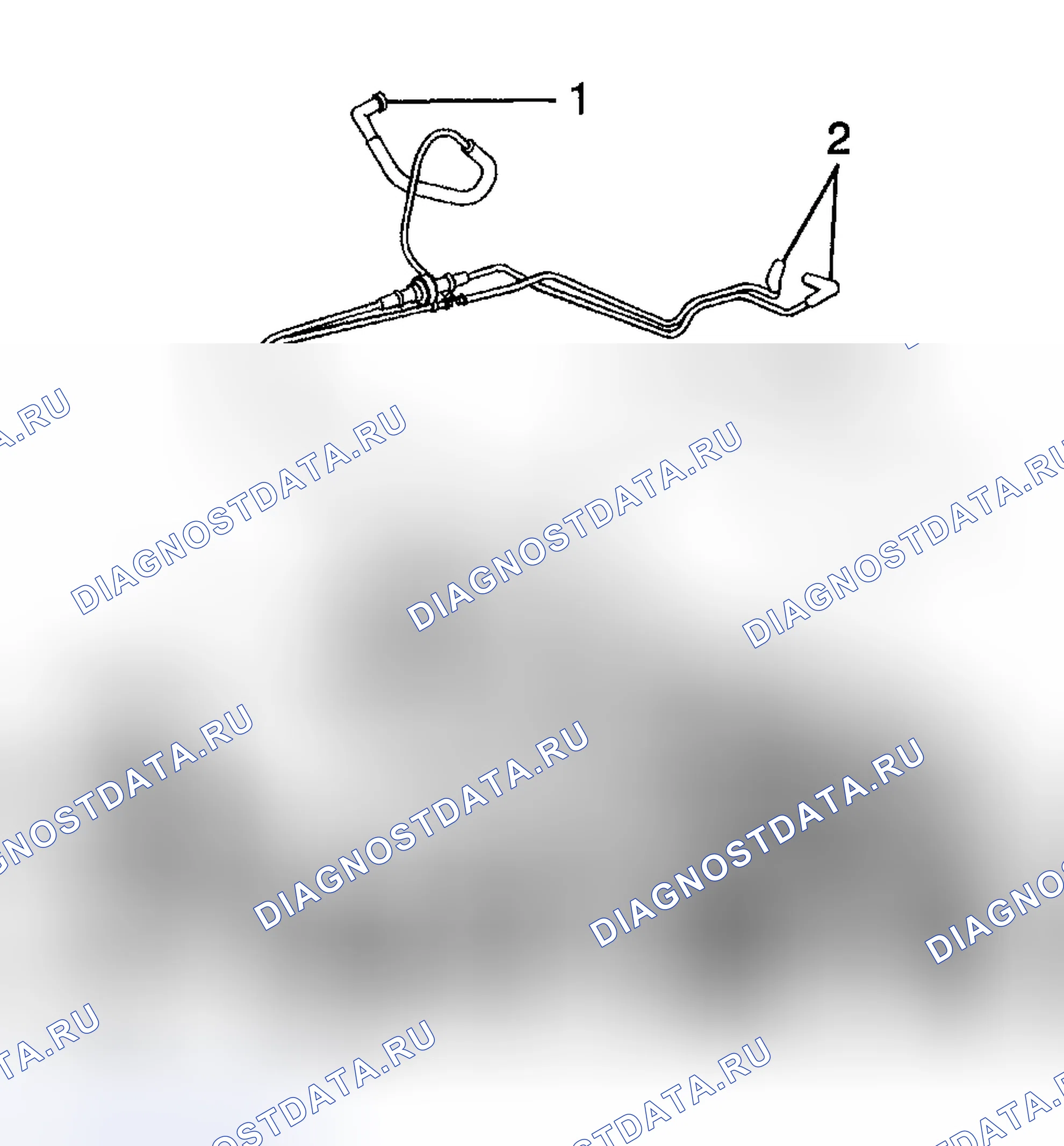 Рис. 976: Демонтаж выпускного коллектора - справа (с RPO NC1 или NF7). Hyundai Terracan I