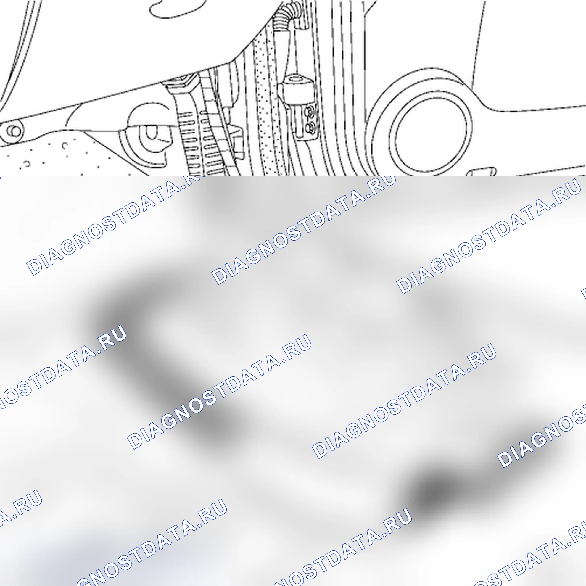 Передний коврик центрального пола — Минивэн. Renault Scenic II