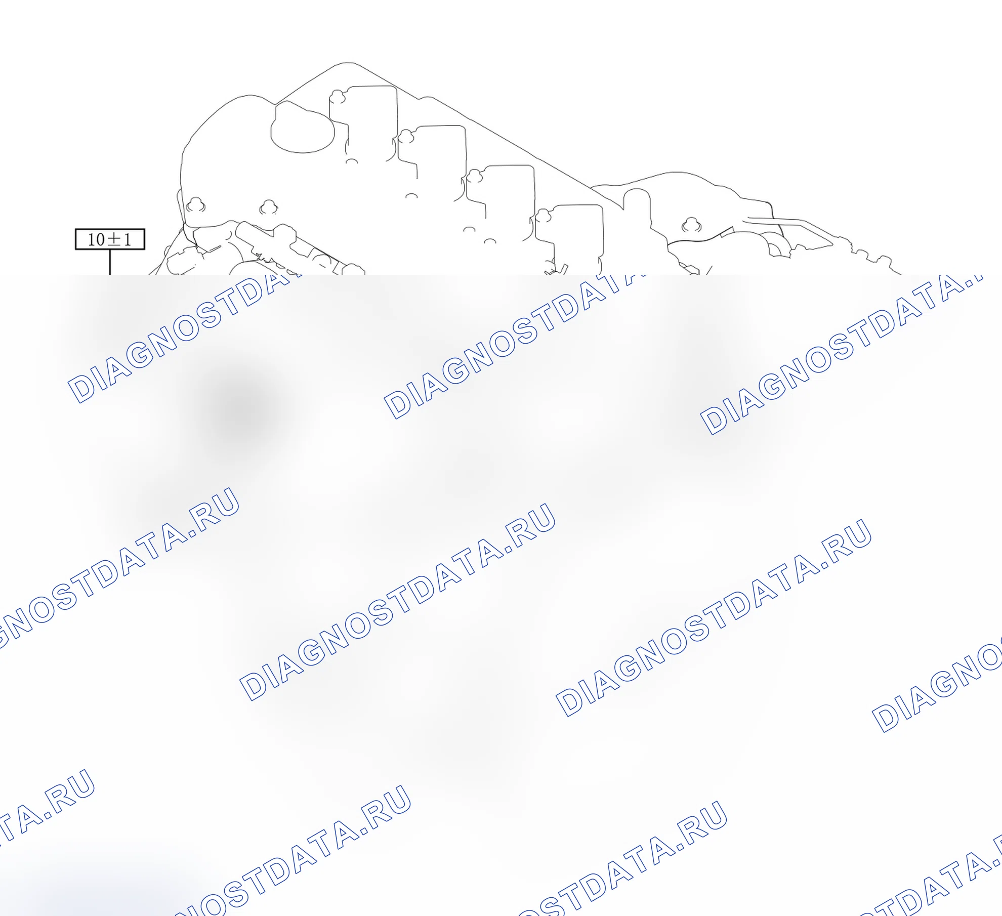 Схема расположения датчика давления и температуры впуска — Haval Chitu. Haval Chitu I
