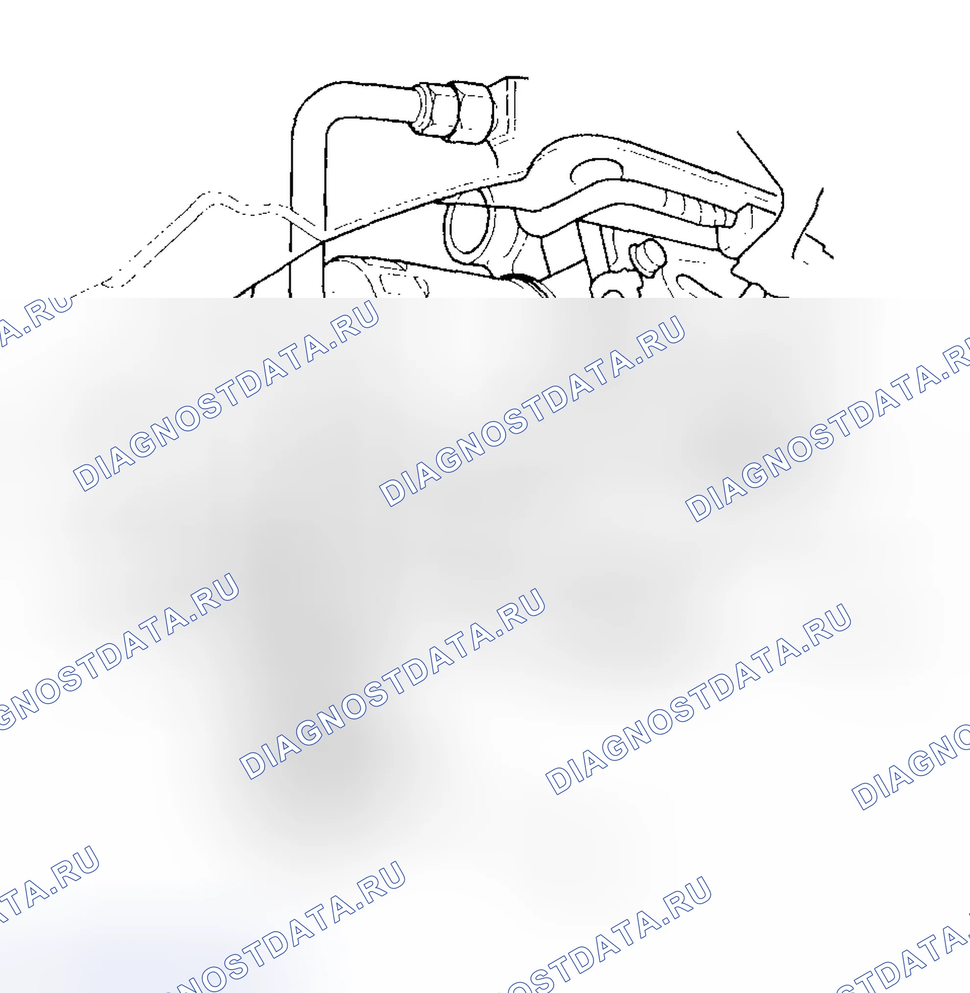 Рис. 4: Опрессовка масла. Honda CR-V II