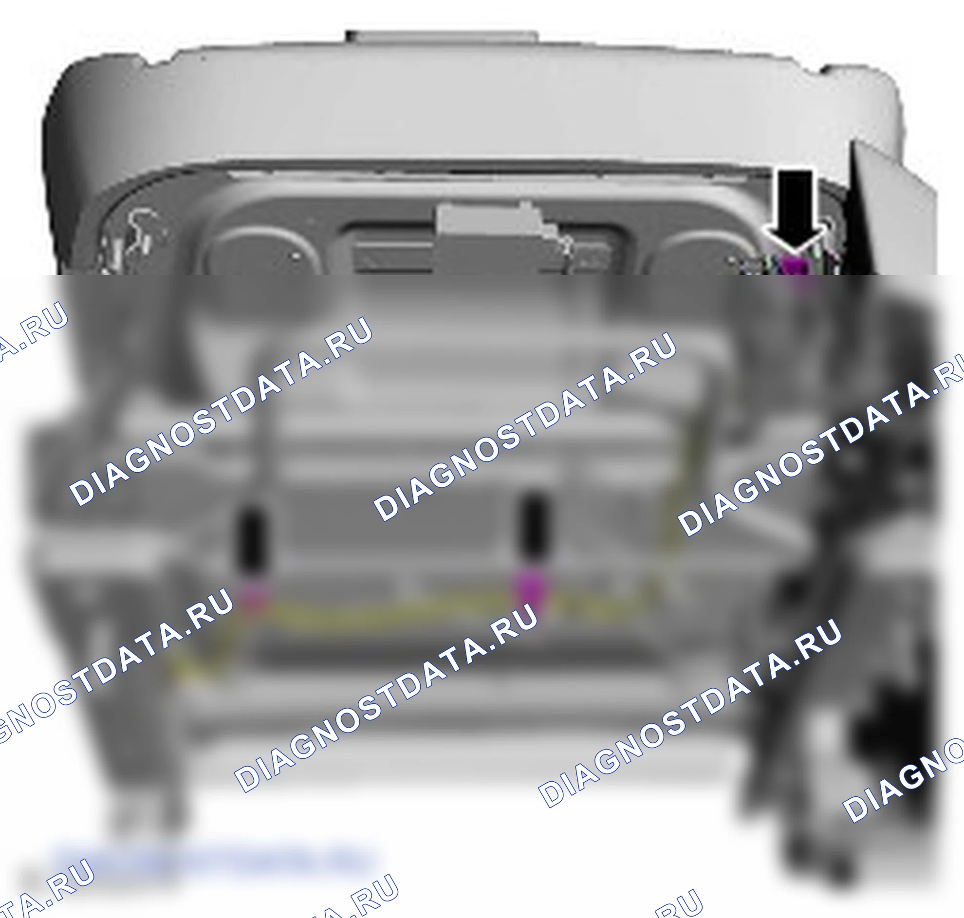 Как снять и установить замок переднего ремня безопасности. Ford Grand C-MAX II рестайлинг